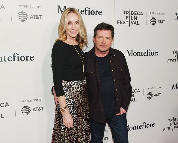 Tracy Pollan and Michael J. Fox attend red carpet for the Tribeca Talks - Storytellers - 2019 Tribeca Film Festival at BMCC Tribeca PAC | Photo: Getty Images