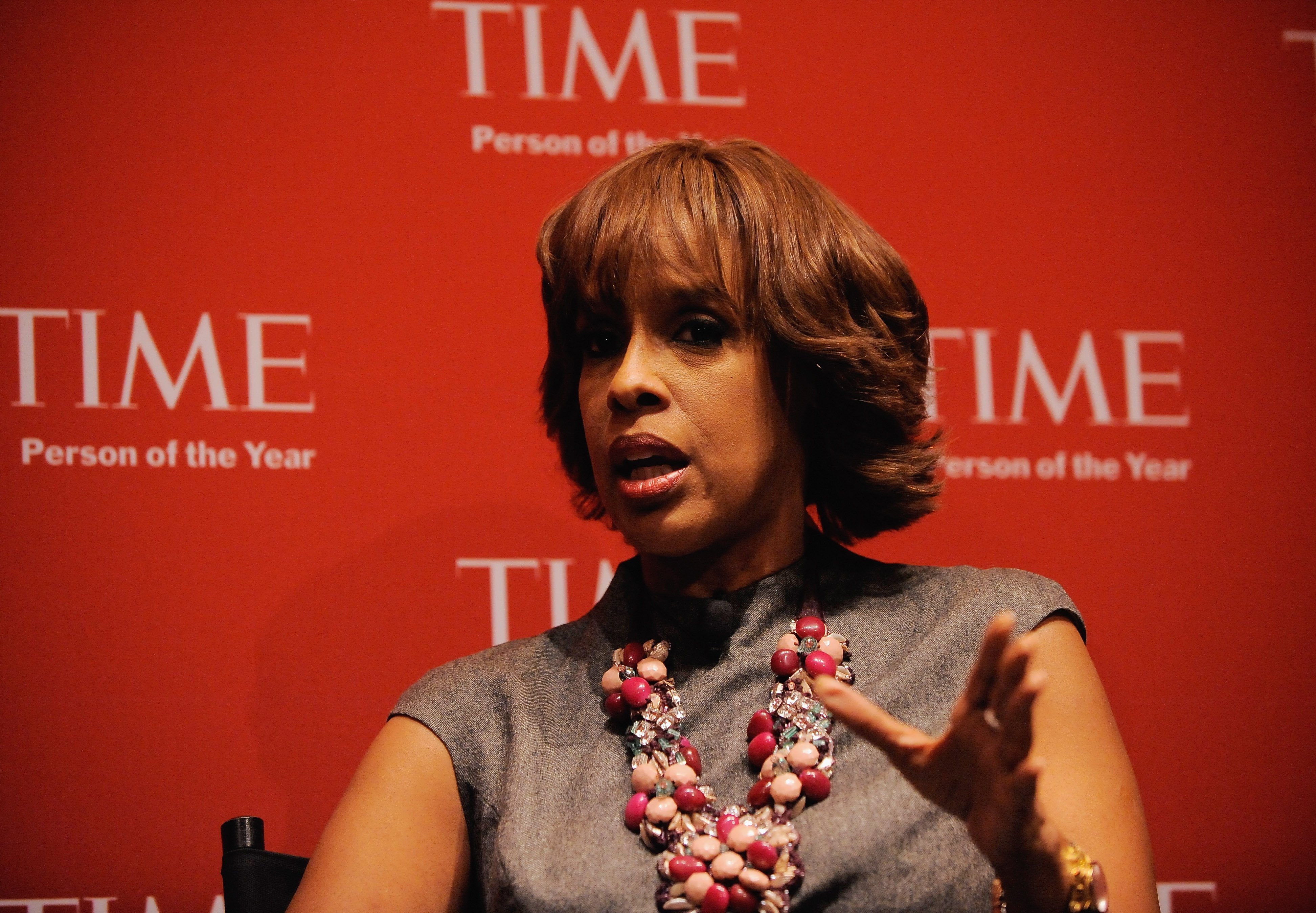 Gayle King at the TIME's 2009 Person of the Year on Nov. 12, 2009 in New York City | Photo: Getty Images
