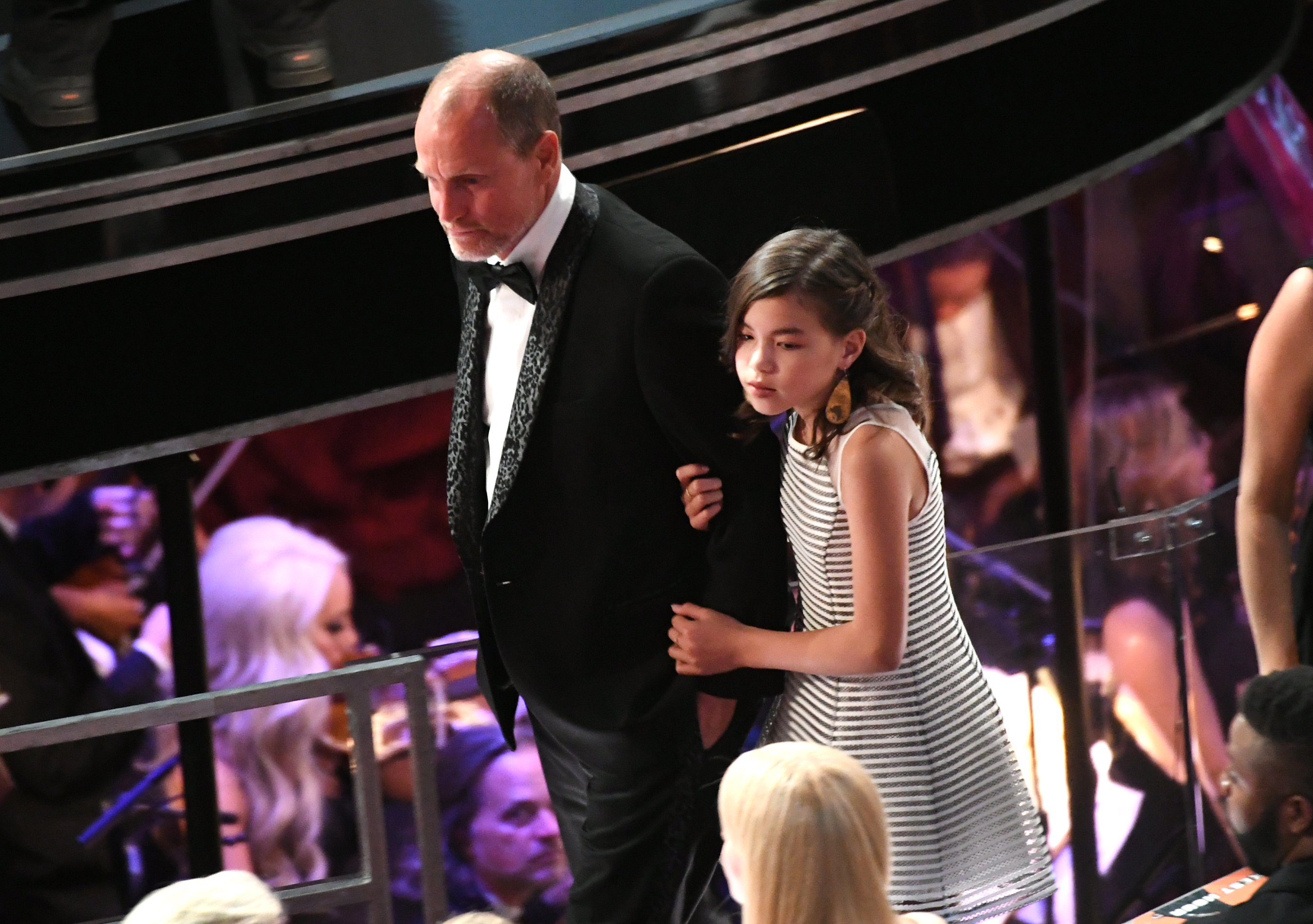 Woody Harrelson and Makani Harrelson during the 90th Annual Academy Awards at the Dolby Theatre at Hollywood & Highland Center on March 4, 2018 in Hollywood, California. | Source: Getty Images
