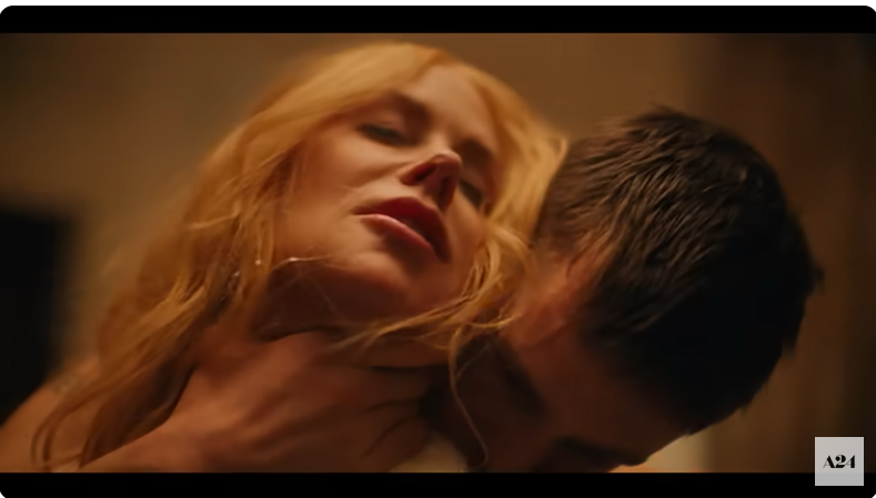 Nicole Kidman and Harris Dickinson. | Source: YouTube/A24