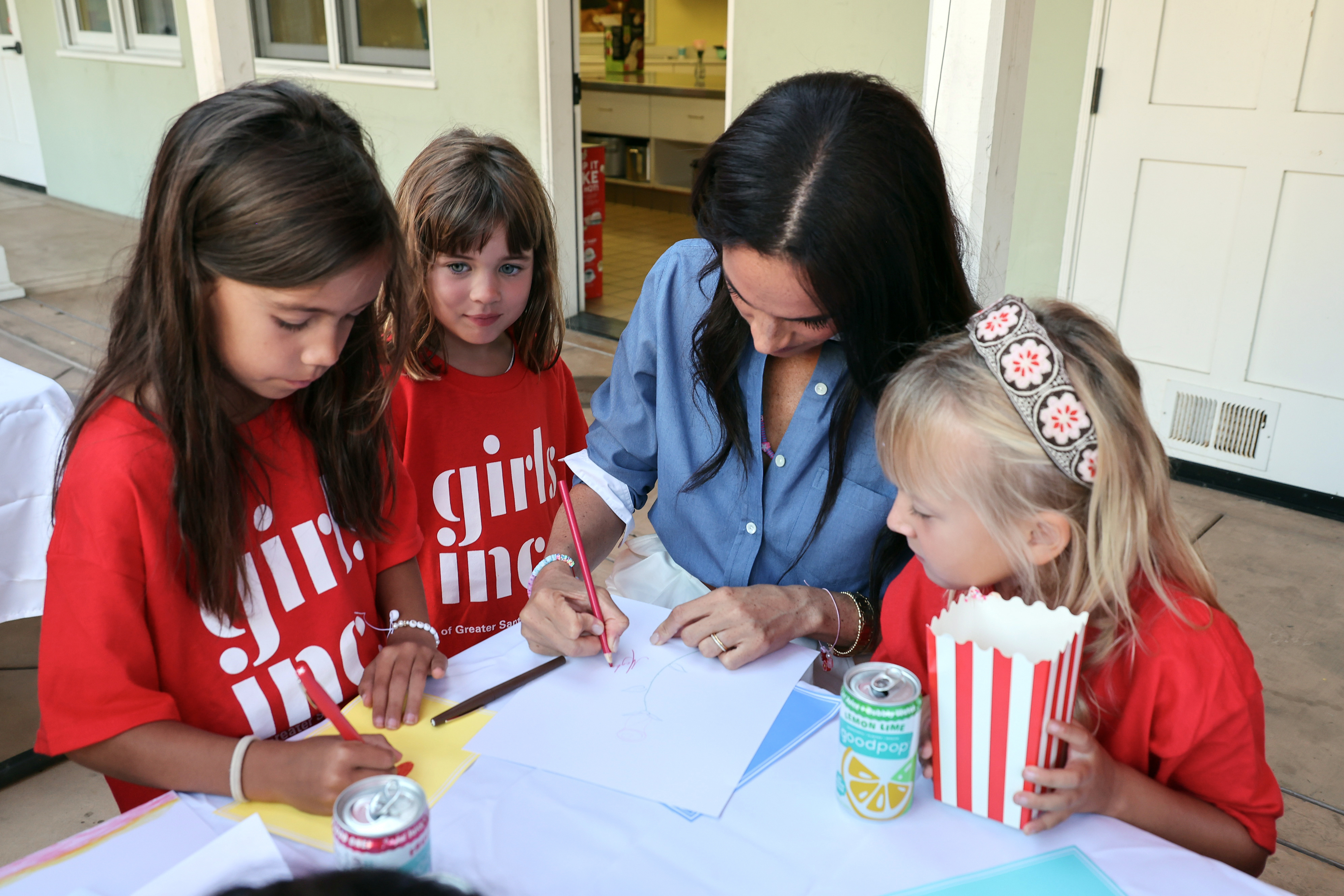 Meghan Markle, The Duchess of Sussex visits Girls Inc. of Greater Santa Barbara in Santa Barbara, California, on October 2, 2024 | Source: Getty Images