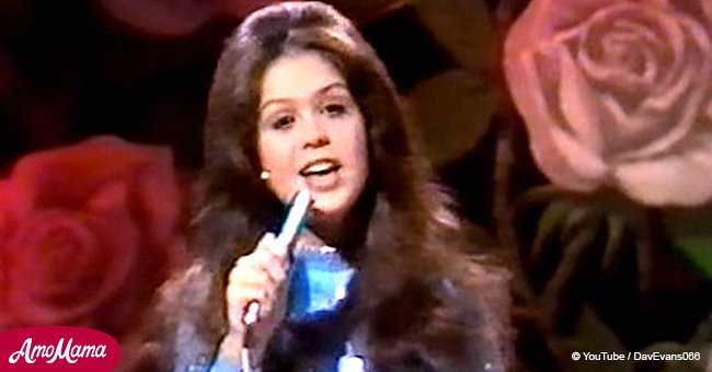 Marie Osmond had an angelic voice in the 1973 performance of 'Paper Roses'