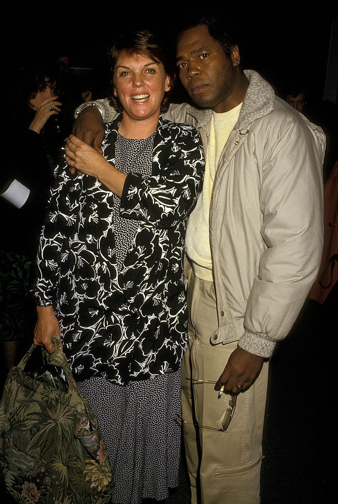 Tyne Daly and Georg Stanford Brown during "Hard Times" Benefit Performance in Los Angeles | Photo: Getty Images