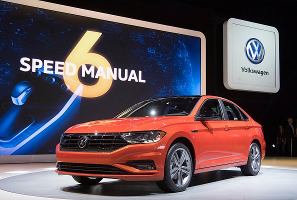 Volkswagen presents the new VW Jetta at the Detroit Auto Show 2018 in Detroit, US, 15 January 2018. | Photo: Getty Images