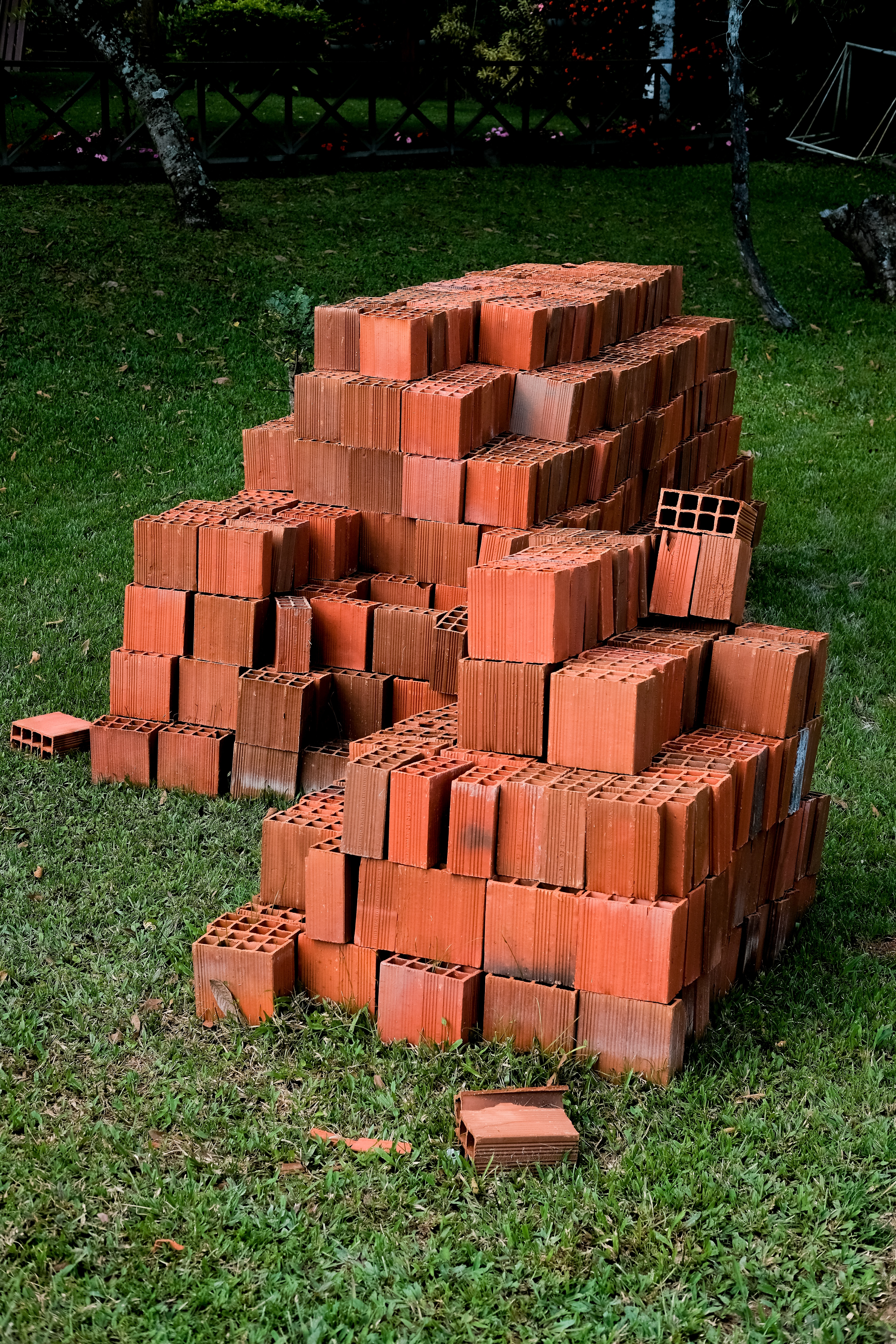 A pile of bricks. | Source: Unsplash