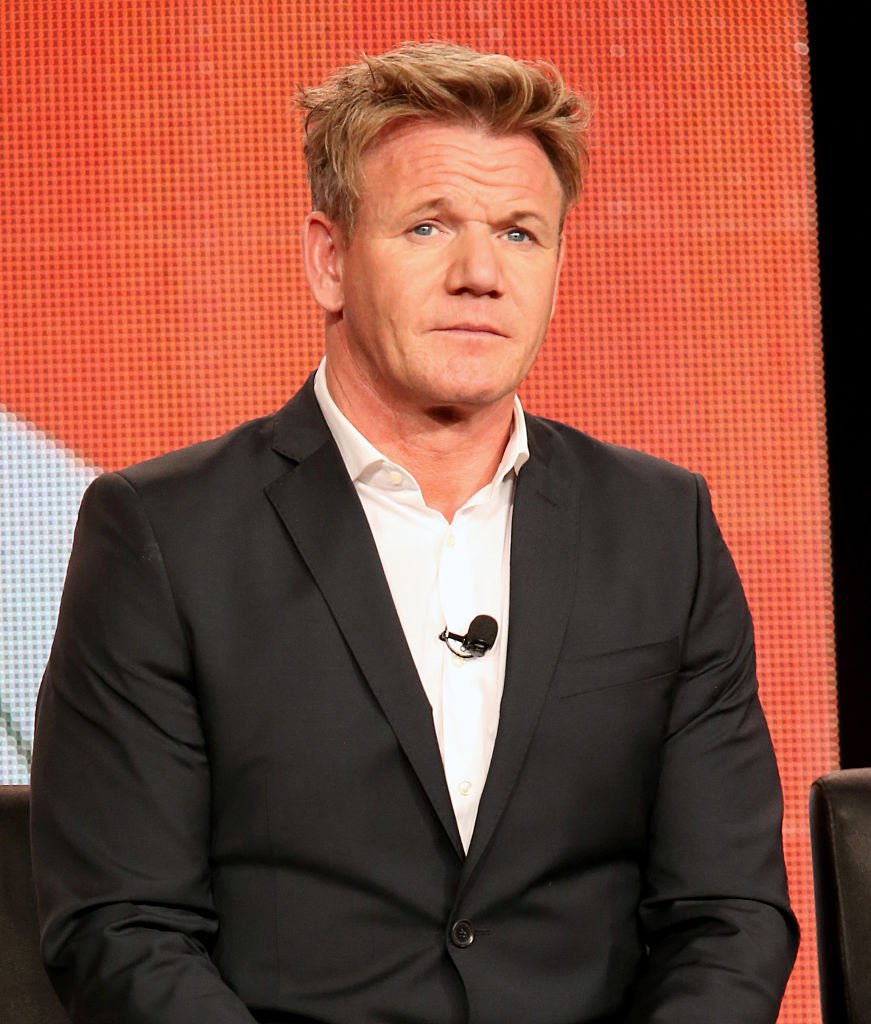 Celebrity chef Gordon Ramsay speaks onstage for a "MasterChef Junior" panel discussion at the Langham Hotel in January 2015 in Pasadena, California. | Photo: Getty Images