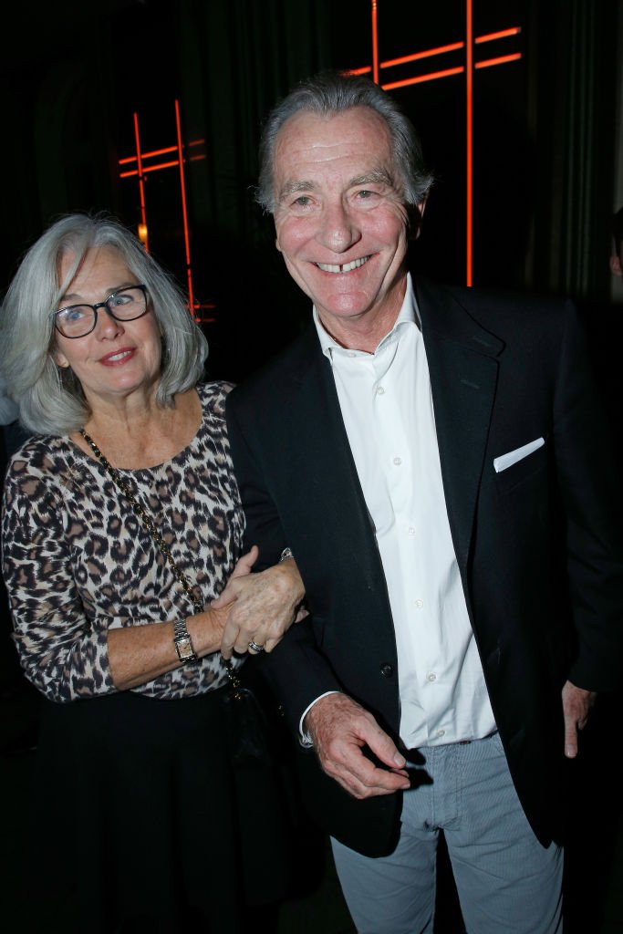 William Leymergie et son épouse Maryline assister à Claude Lelouch fête son 80e anniversaire au restaurant Victoria le 30 octobre 2017 à Paris, France. | Photo : Getty Images