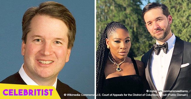 Serena Williams’ husband calls out double standard over her treatment and Brett Kavanaugh’s