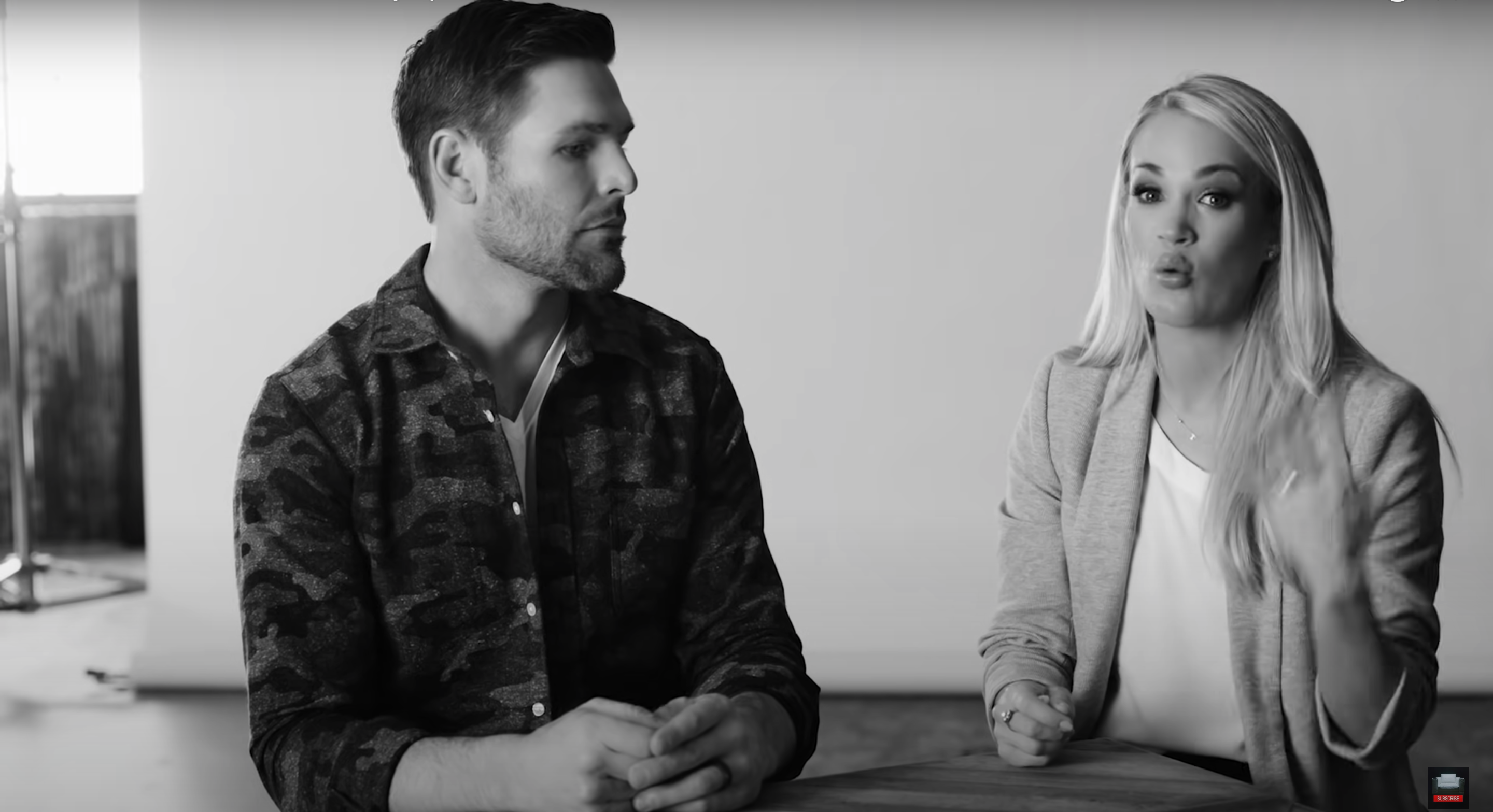 Carrie Underwood and Mike Fisher on "God & Country" Episode 3. | Source: Youtube.com/I Am Second