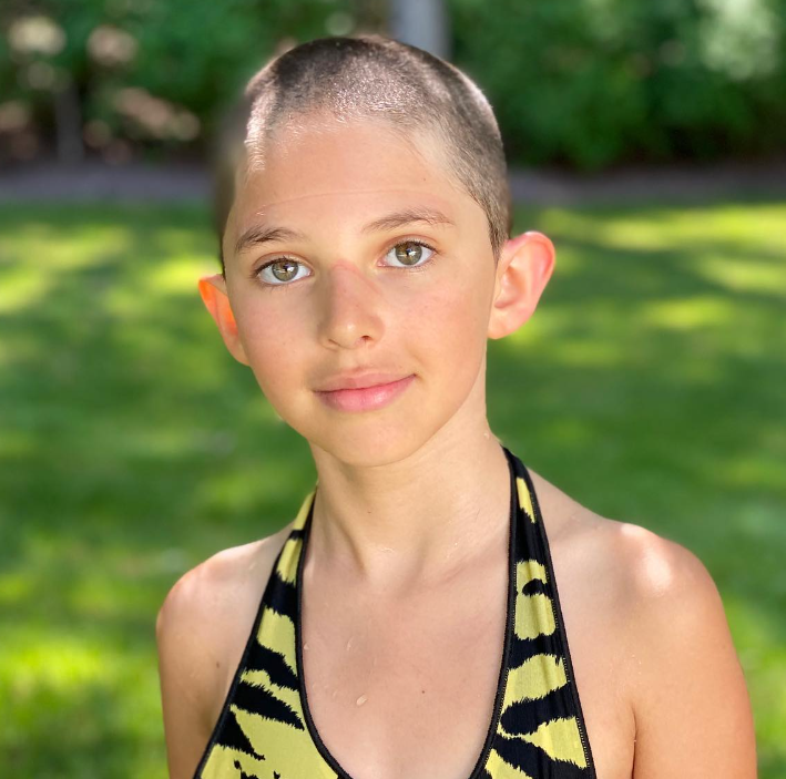 Cleo gets her head shaved, dated June 13, 2020 | Source: Instagram/zoebuckman
