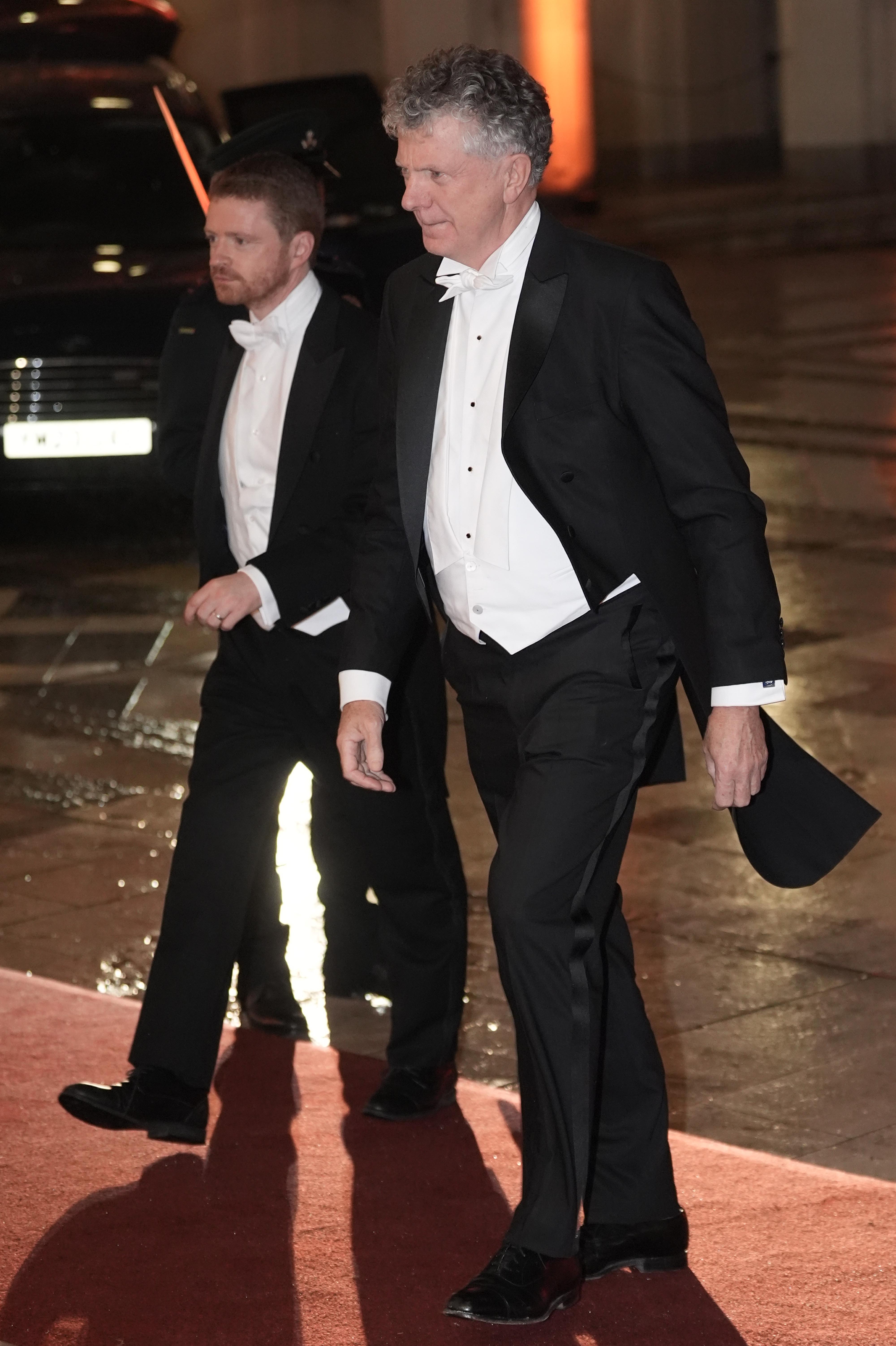 Morgan McSweeney and Jonathan Powell at the annual Lady Mayor's Banquet on December 1, 2025, in London, England. | Source: Getty Images