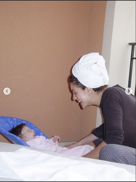 Nadia Farès and Shana Leelee Chasman, from a post dated April 19, 2026 | Source: Instagram/shanachasman/