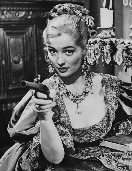 Barbara Shelley à Rome, Italie, le 10 février 1955. | Photo : Getty Images