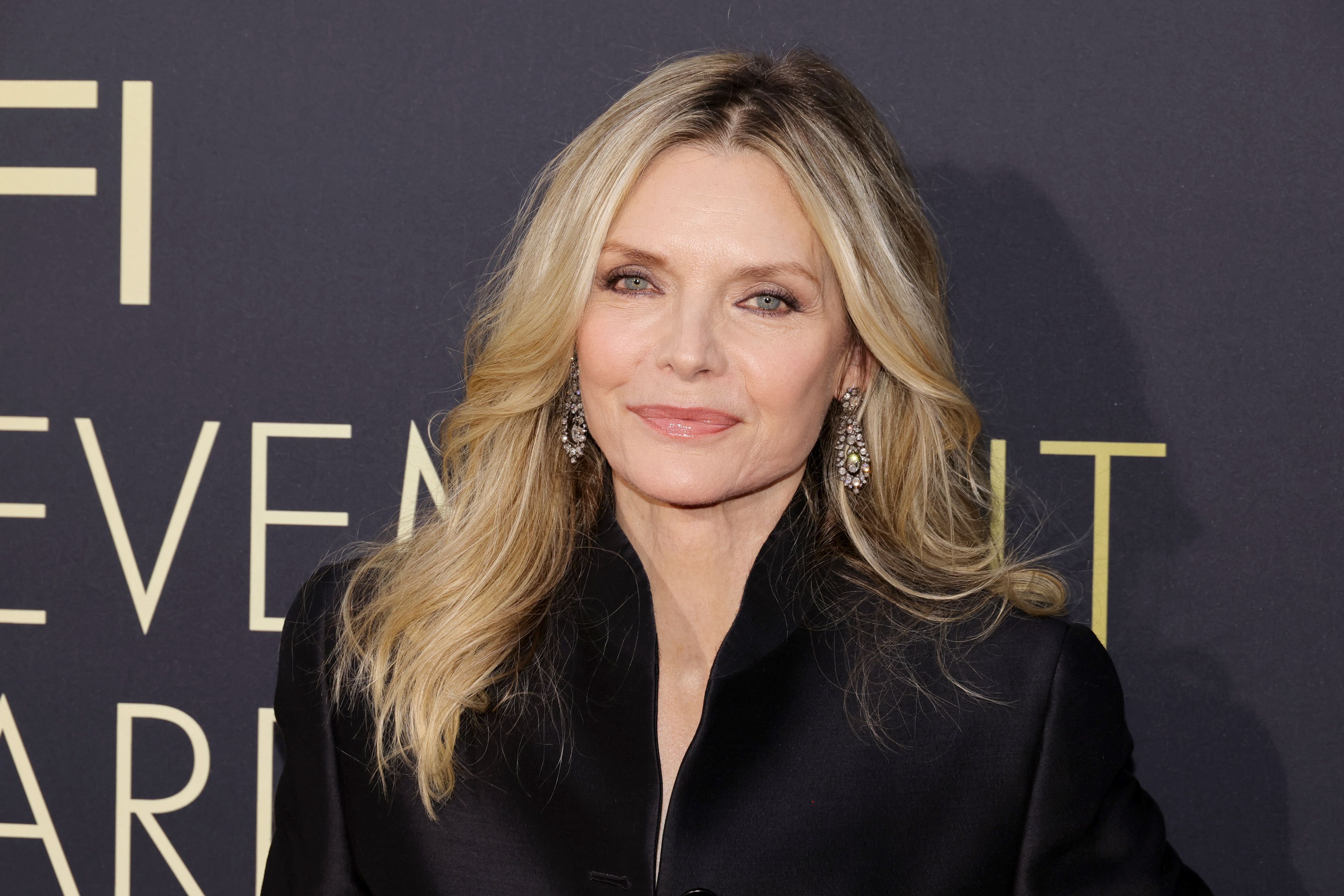 Michelle Pfeiffer at the 49th Annual AFI Life Achievement Award Honoring Nicole Kidman in Hollywood, California on April 27, 2024 | Source: Getty Images