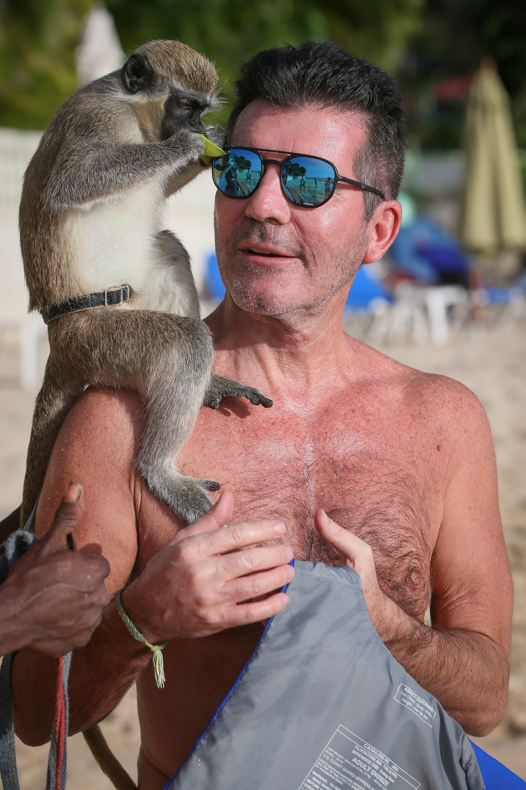 Simon Cowell on vacation in Barbados in 2019 | Source: Getty Images