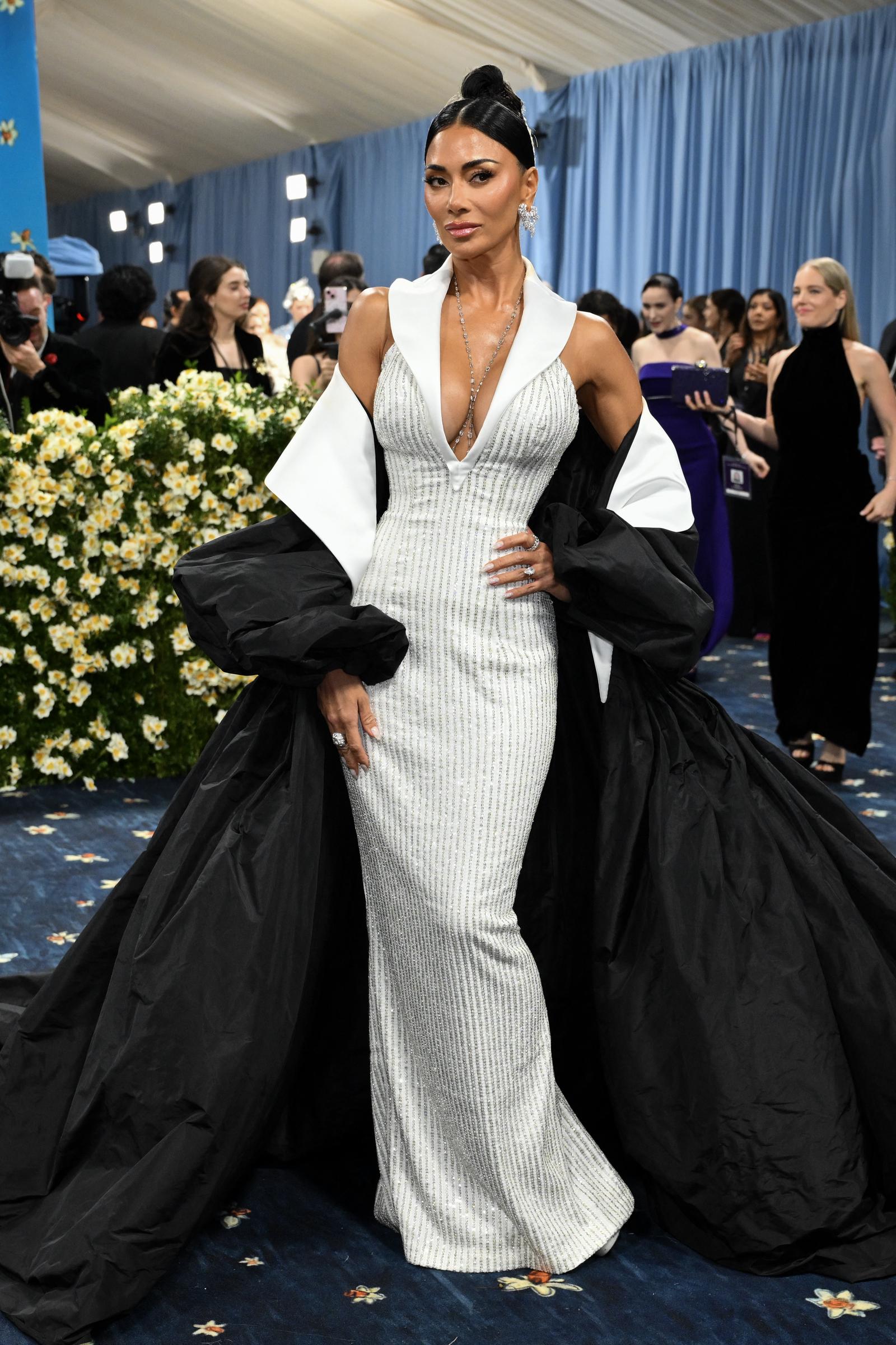 Nicole Scherzinger posing for the media | Source: Getty Images