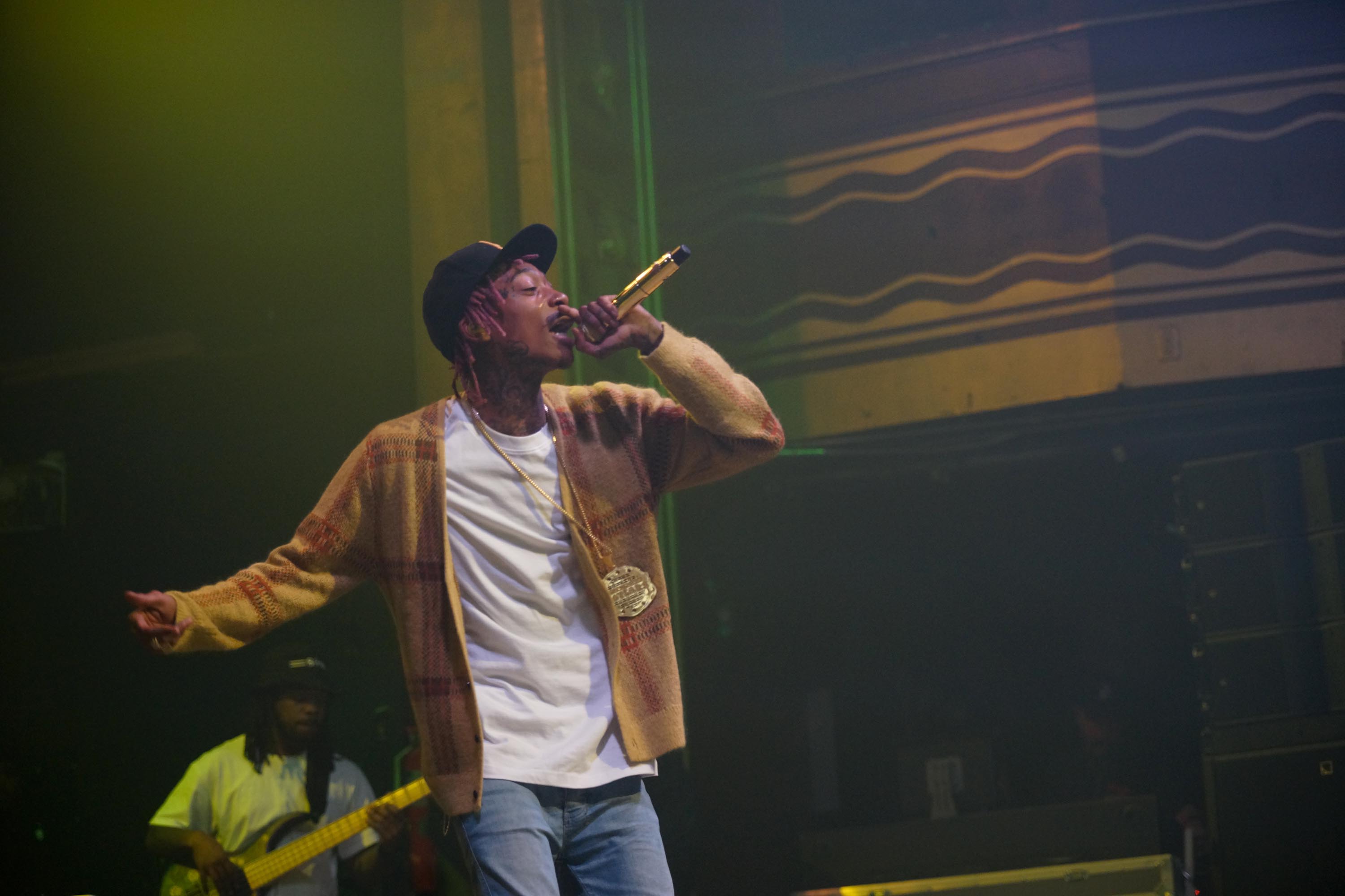 Wiz Khalifa performs at Webster Hall on November 17, 2014, in New York. | Source: Getty Images
