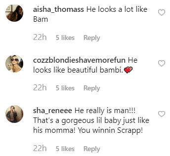 Screenshot of fan comments | Photo: Instagram/reallilscrappy