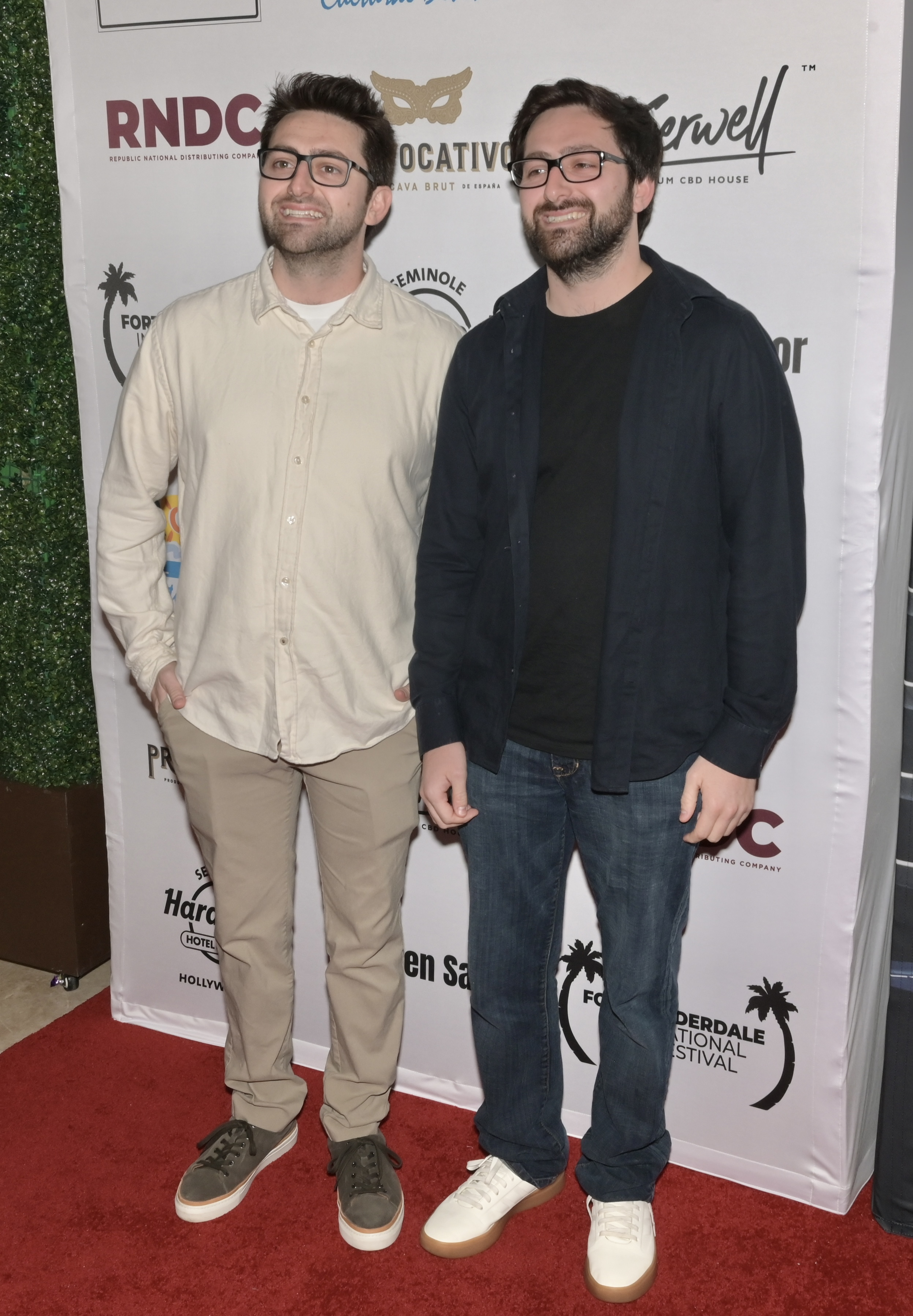 Matthew and Gregory Romano at 39th Annual Fort Lauderdale International Film Festival opening night on November 8, 2024, in Hollywood, Florida | Source: Getty Images