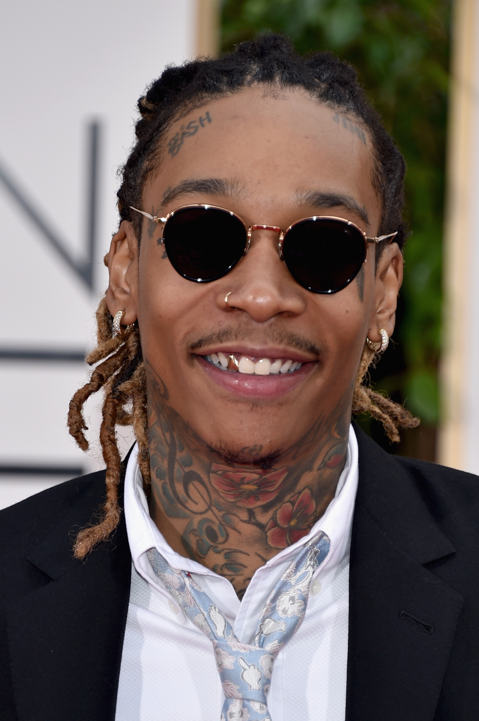 Wiz Khalifa at the 73rd Annual Golden Globe Awards on January 10, 2016, in Beverly Hills, California. | Source: Getty Images
