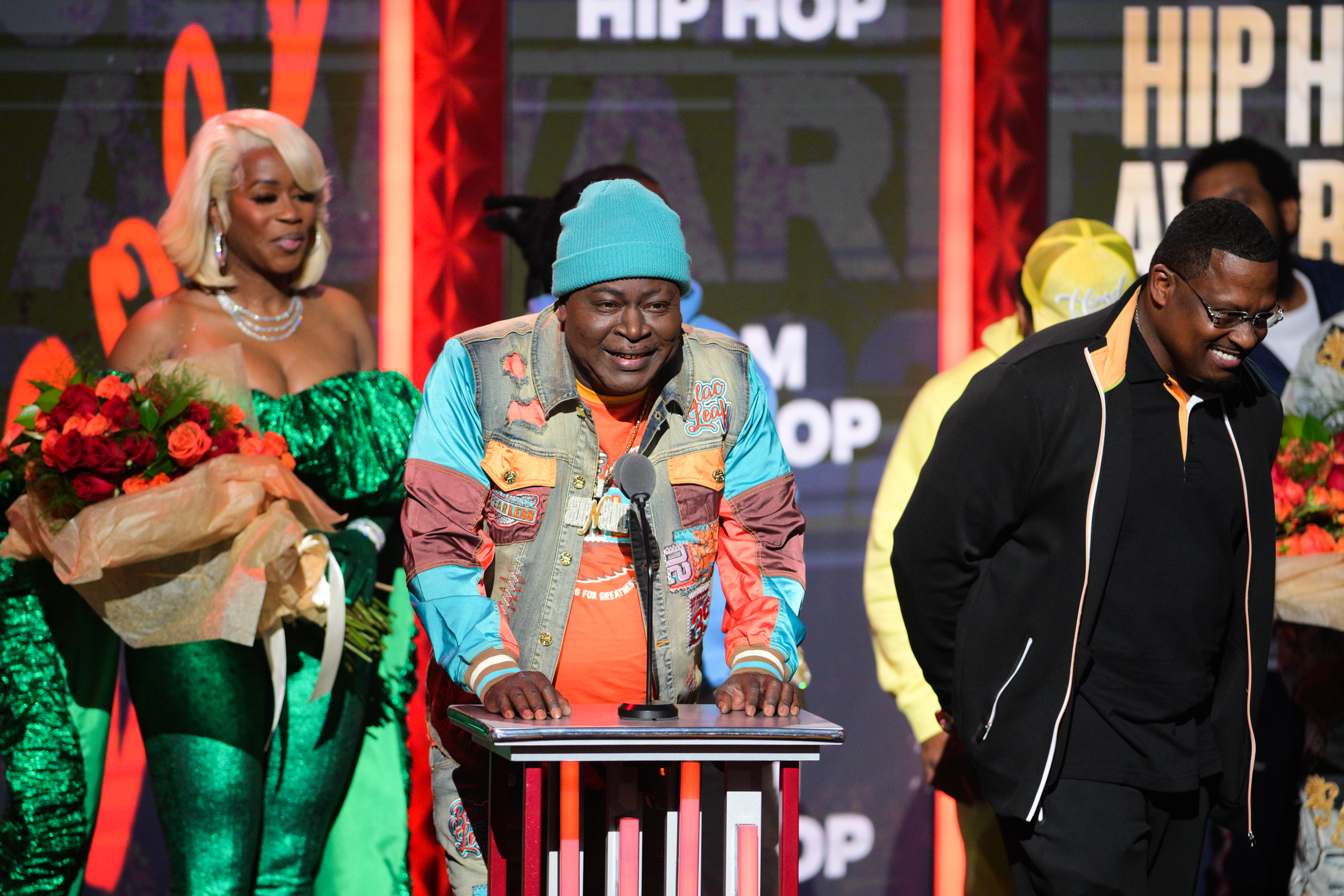 Trick Daddy speaks onstage during the BET Hip Hop Awards 2022 at The Cobb Theater on September 30, 2022, in Atlanta, Georgia ~ Source; Getty Images