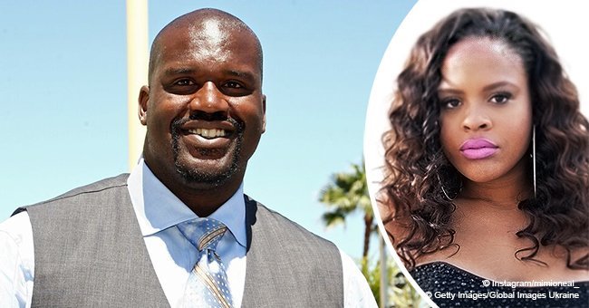Shaquille O'Neal's daughter reveals her body shape on the beach in white swimsuit and tight shorts