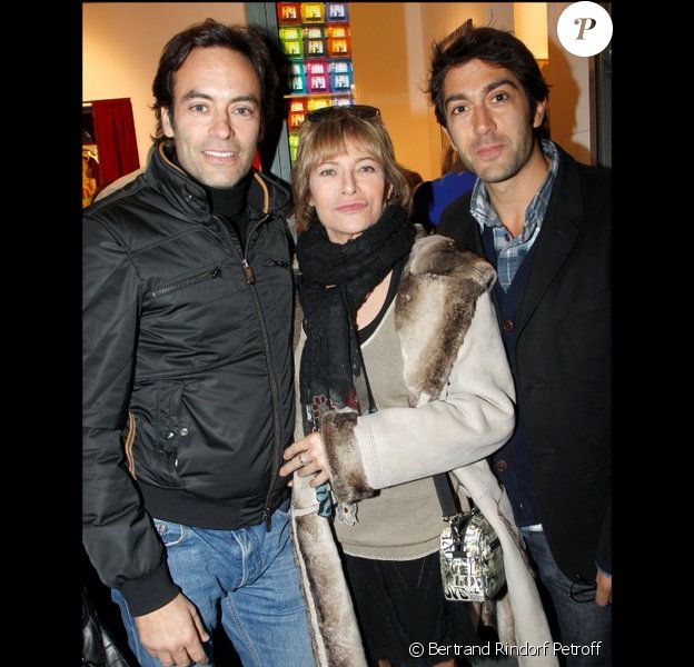 L'actrice Nathalie Delon et son Fils Anthony Delon | Photo : Getty Image