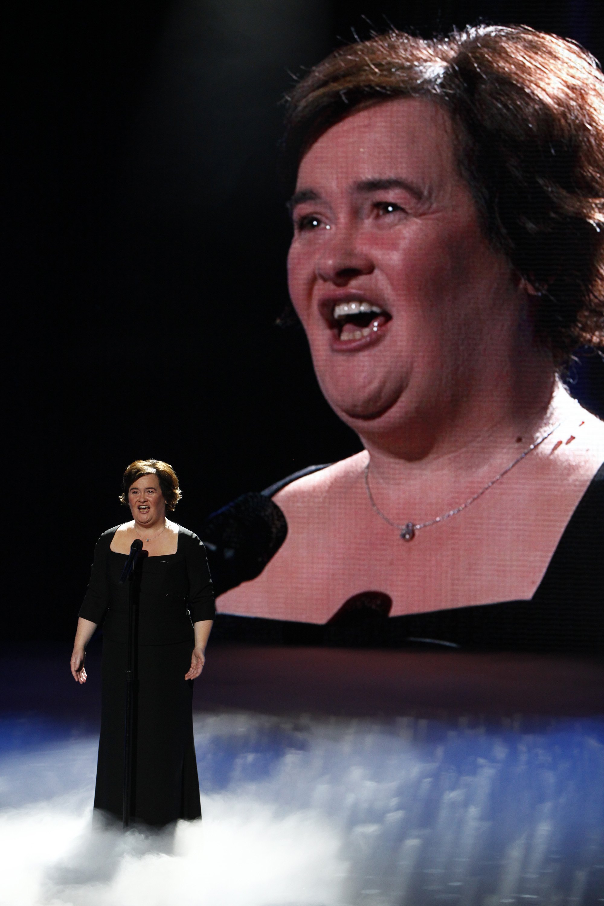 Susan Boyle on America's Got Talent on September 16, 2009 | Source: Getty Images