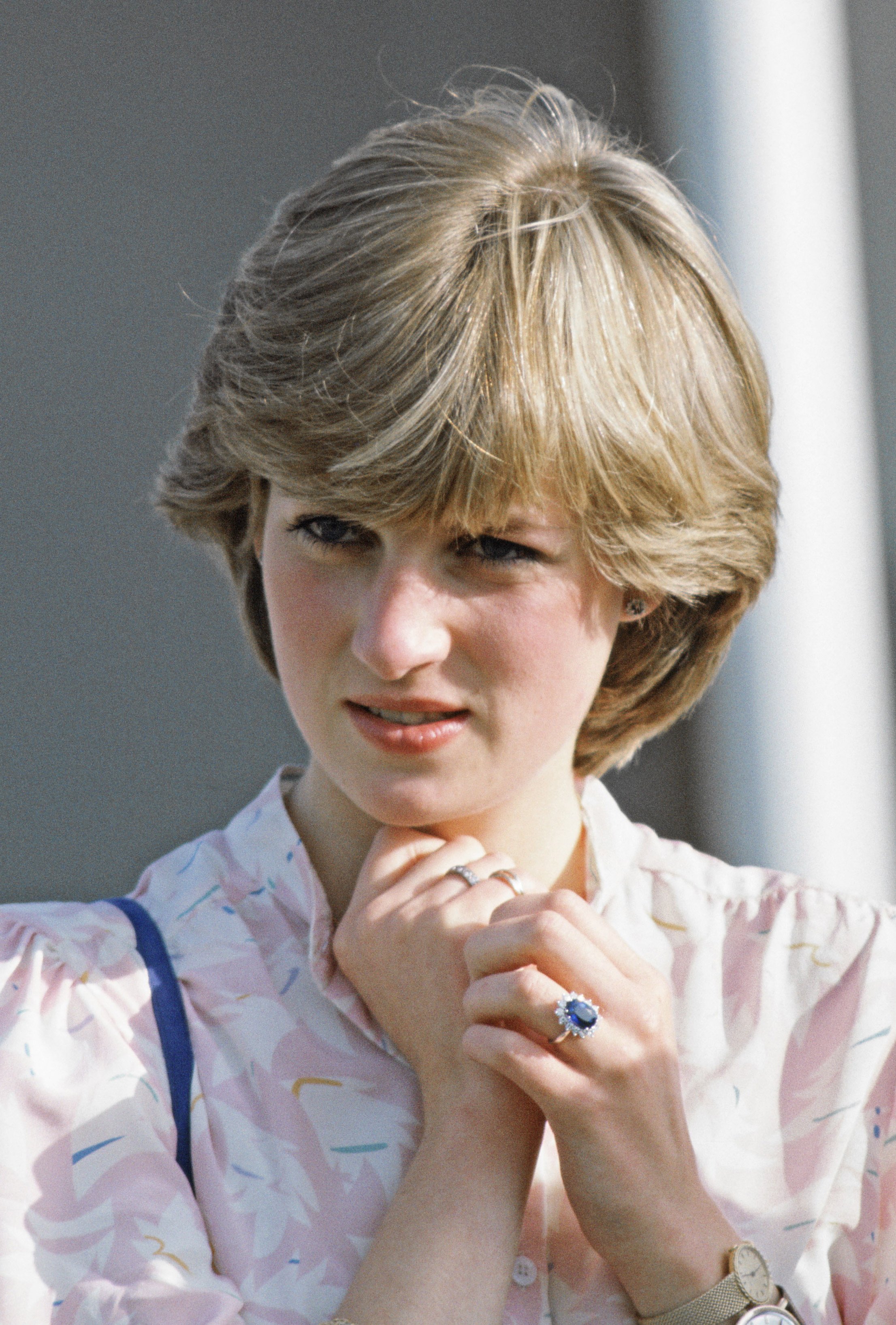 Lady Diana Spencer, Before Becoming Princess Diana, At Guards Polo Club In Windsor. She Is Wearing A New Watch (as Well As Her Old Watch) And Gold Bracelet, Which Were Birthday Gifts From Prince Charles. | Source: Getty Images