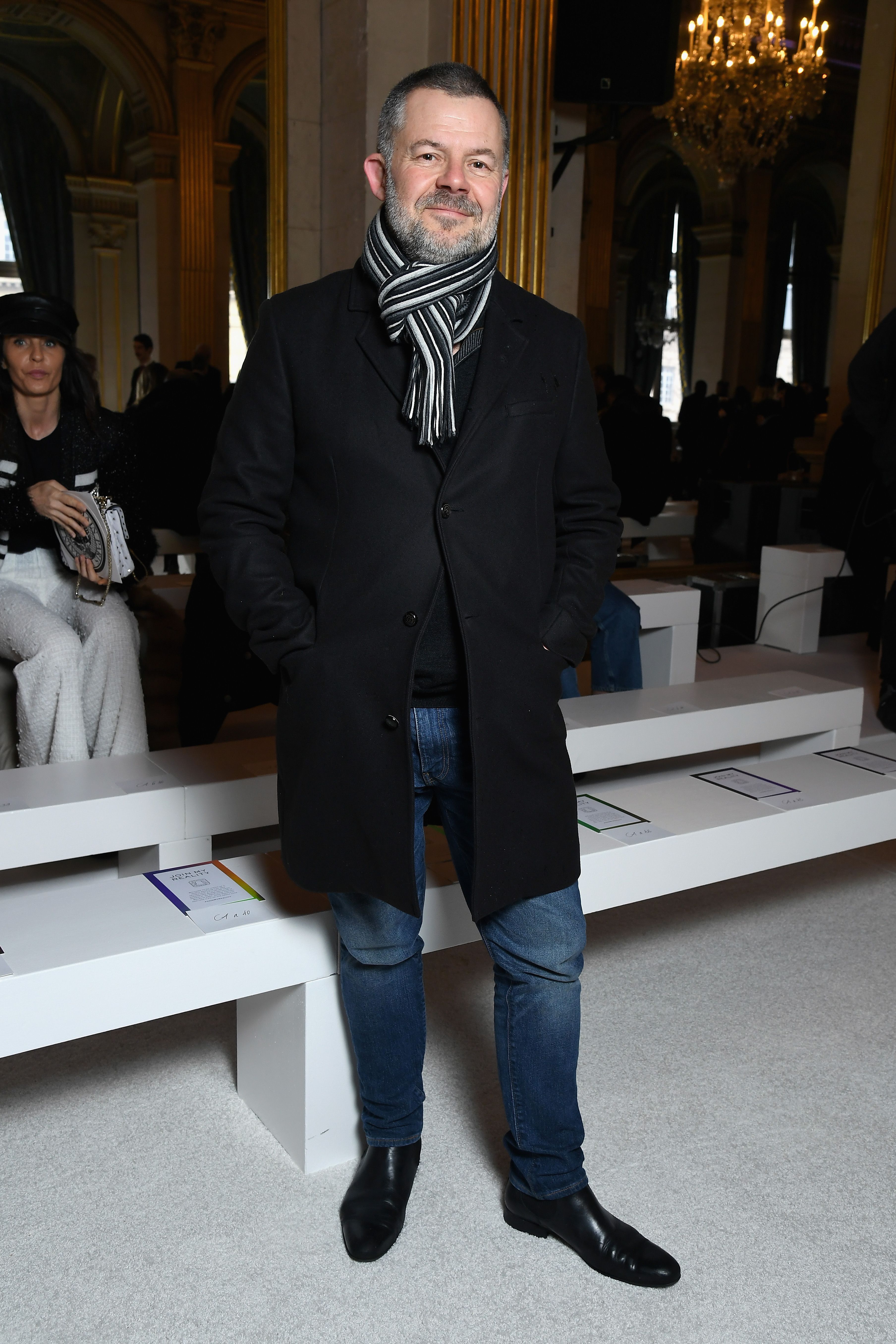 Eric Naulleau assiste au défilé Balmain dans le cadre de la Fashion Week de Paris Automne / Hiver 2018/2019 le 2 mars 2018 à Paris, France. | Photo : Getty Images Eric Naulleau assiste au défilé Balmain dans le cadre de la Fashion Week de Paris Automne / Hiver 2018/2019 le 2 mars 2018 à Paris, France. | Photo : Getty Images