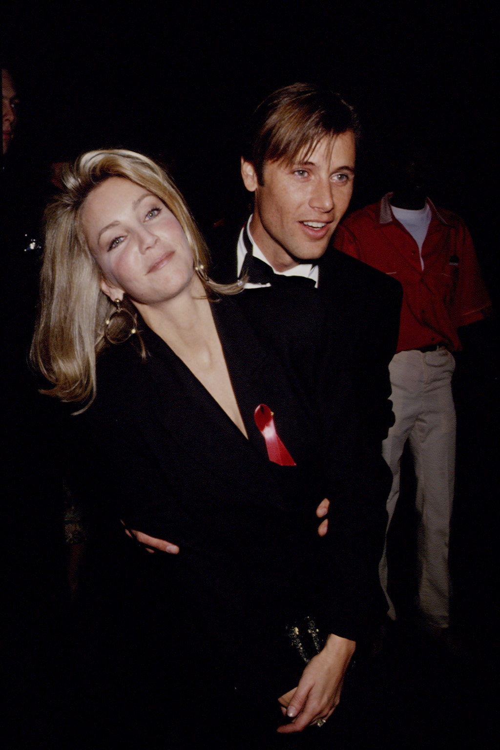 The actor with Heather Locklear, circa 1993 | Source: Getty Images