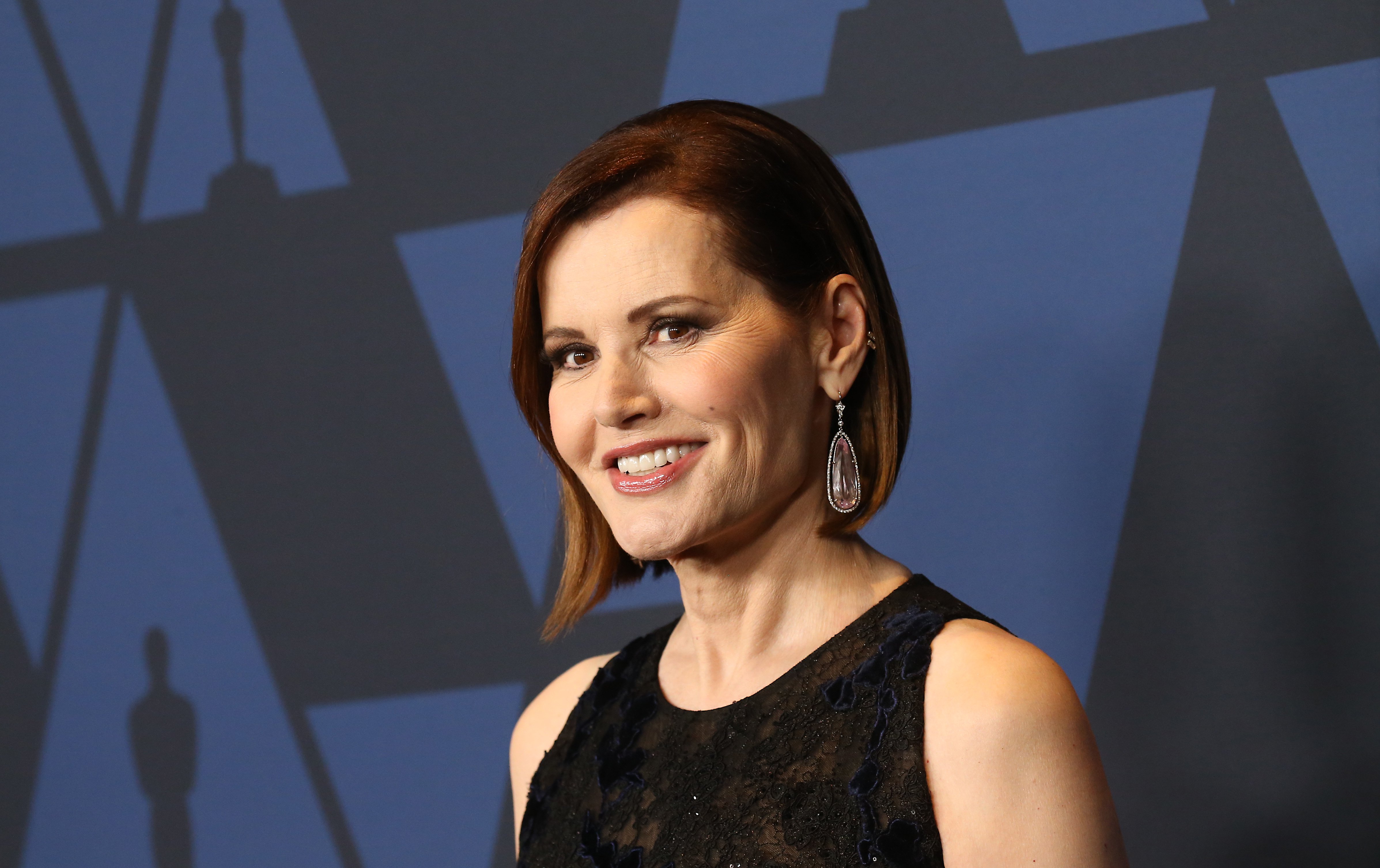 Geena Davis at the Academy of Motion Picture Arts and Sciences' 11th Annual Governors Awards on October 27, 2019 | Source: Getty Images