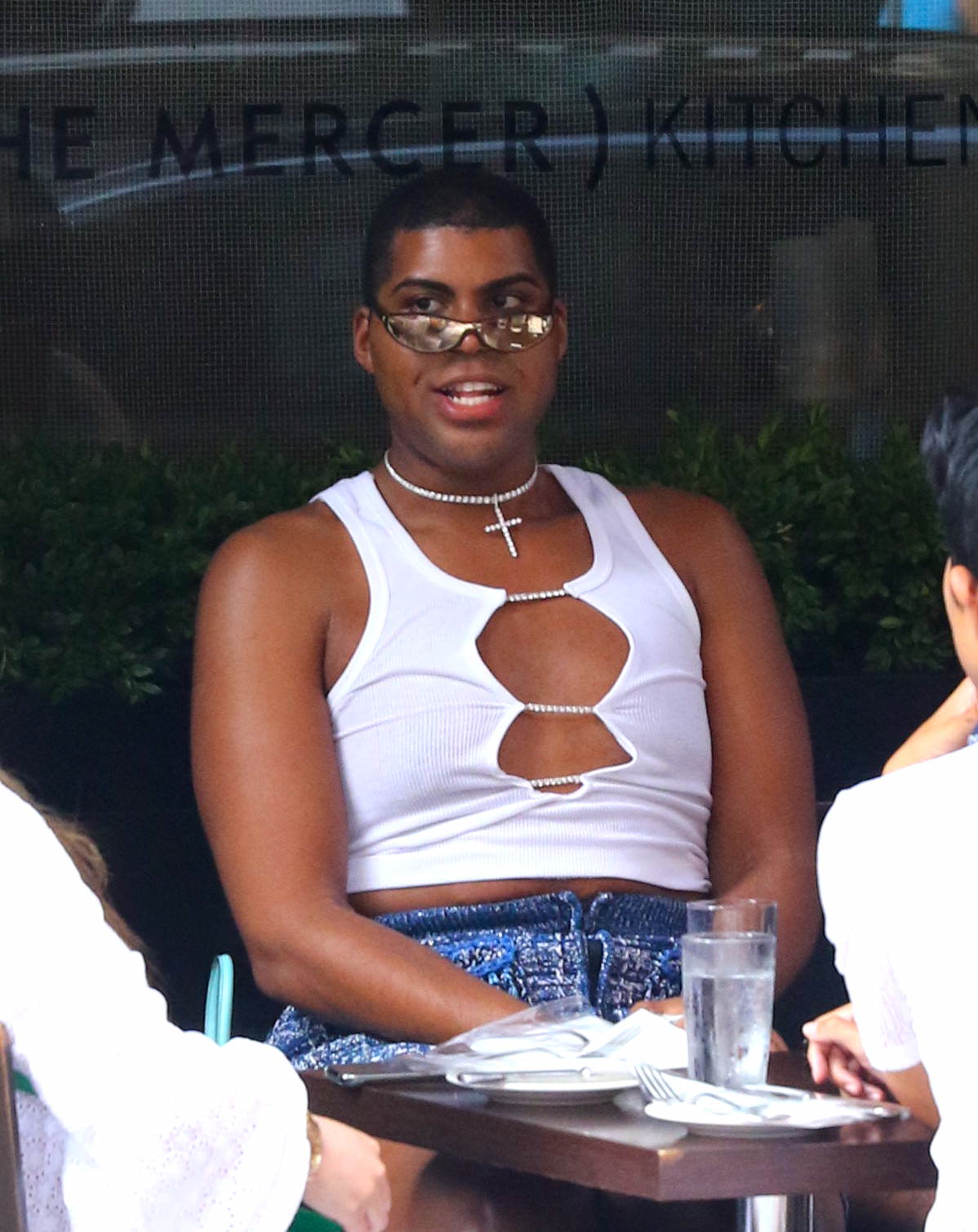 EJ Johnson is seen on September 9, 2020, in New York City.