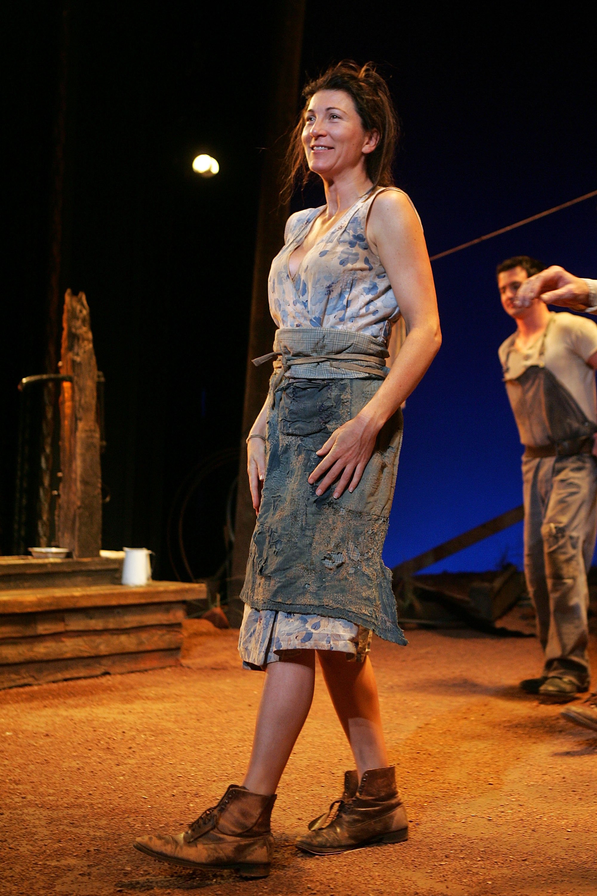 Eve Best performs onstage for "A Moon For The Misbegotten" at the Brooks Atkinson Theatre on April 9, 2007, in New York City. | Source: Getty Images