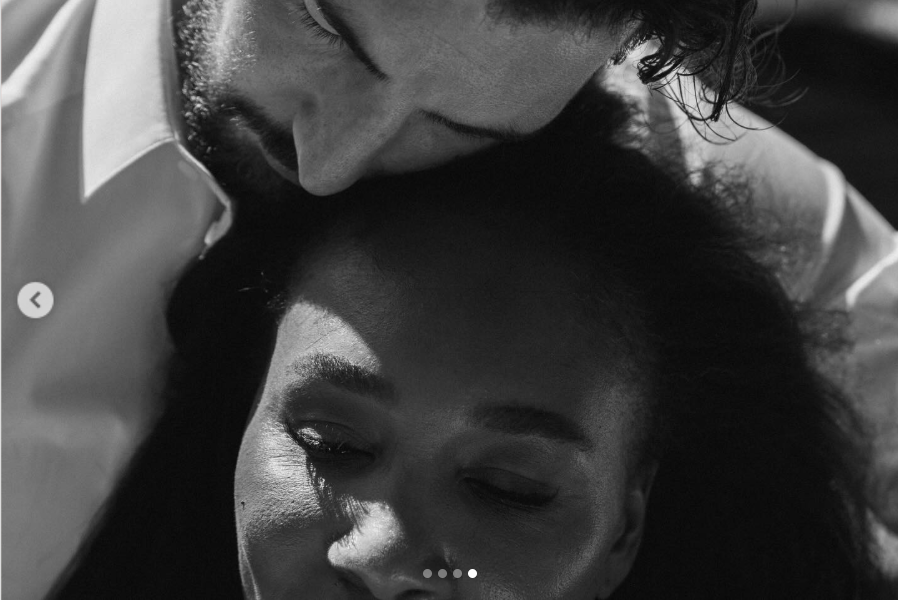 Venus Williams and her fiancé Andrea Preti are photographed in a moment of quiet connection and peace, as seen from a post dated December 2, 2025. | Source: Instagram/venuswilliams