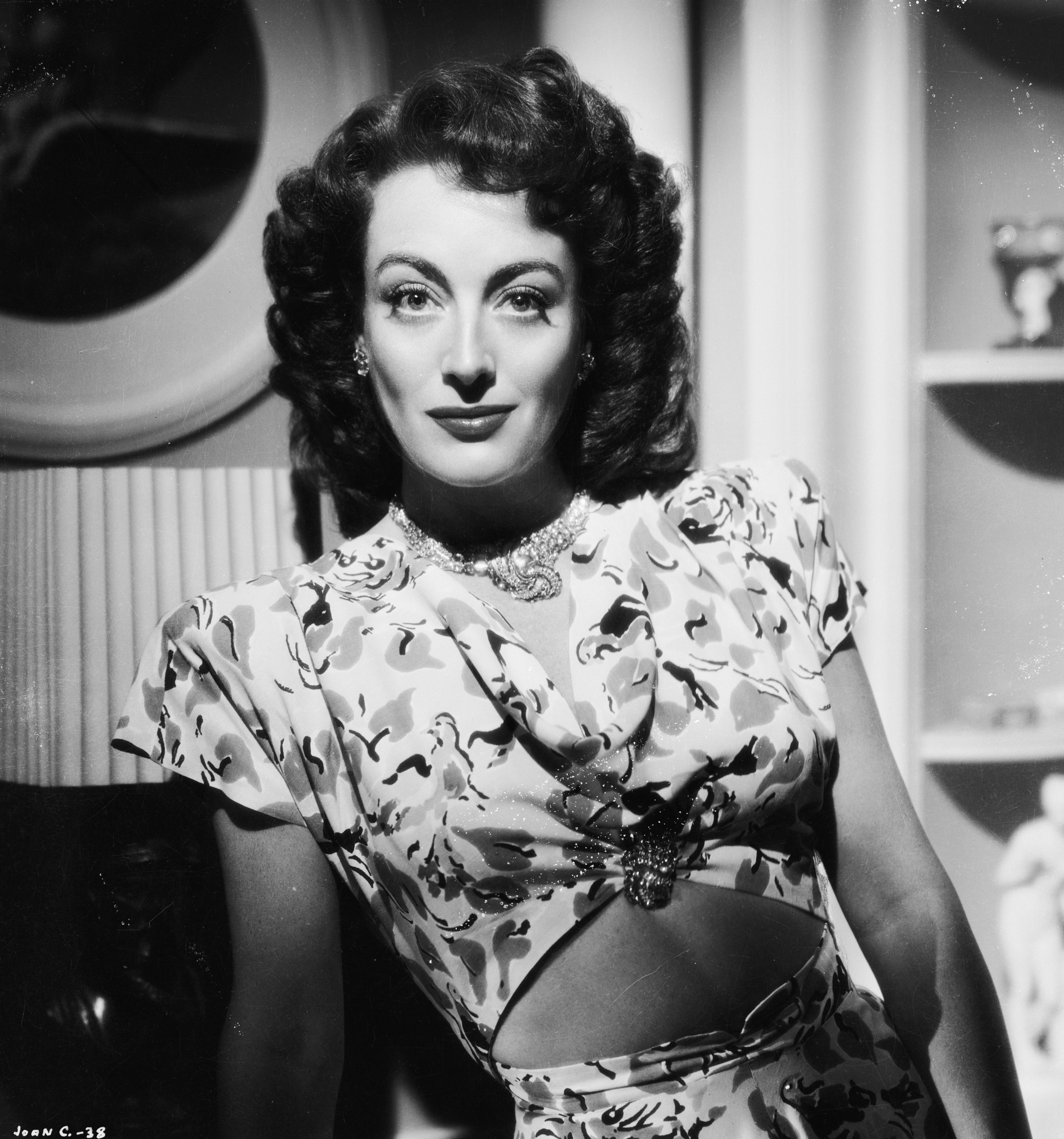  American film actress Joan Crawford (1908 - 1977) in her  starring role in 'Mildred Pierce', circa 1944:| Source: Getty Images