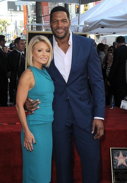 Kelly Ripa and Michael Strahan on October 12, 2015 in Hollywood, California | Photo: Getty Images