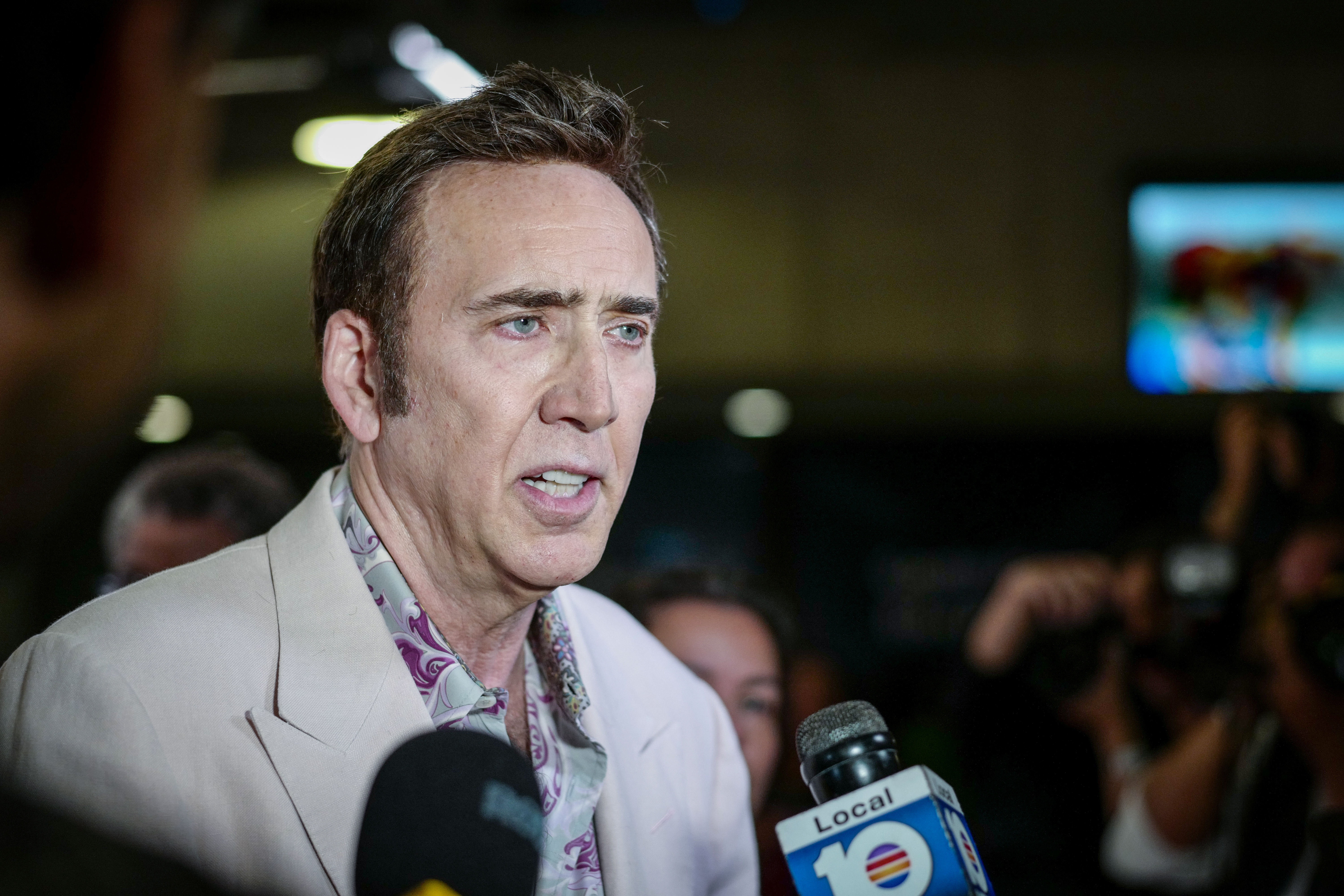Nicolas Cage in Miami in  2023 | Source: Getty Images