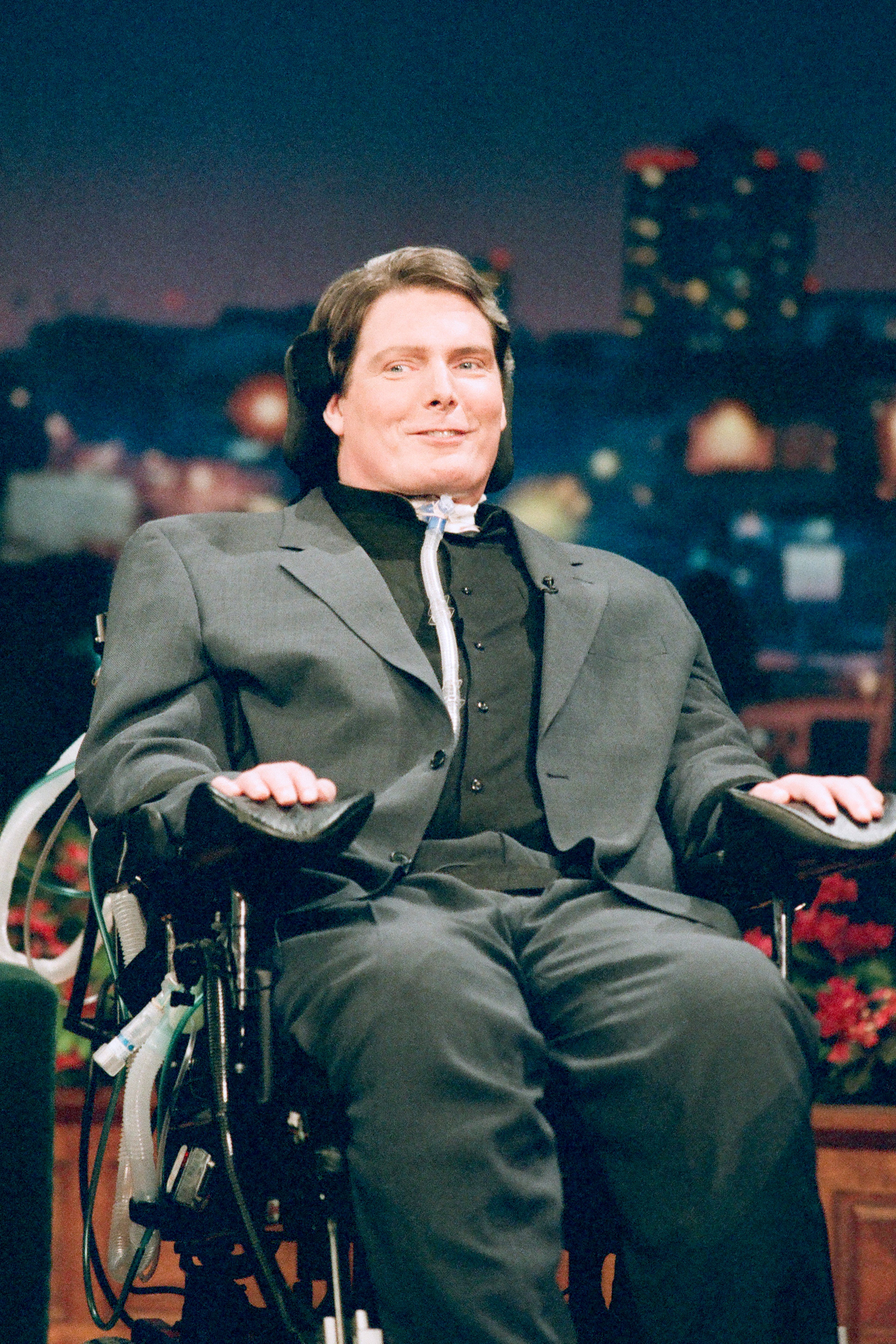 Christopher Reeve at an interview on April 16, 1997 | Source: Getty Images