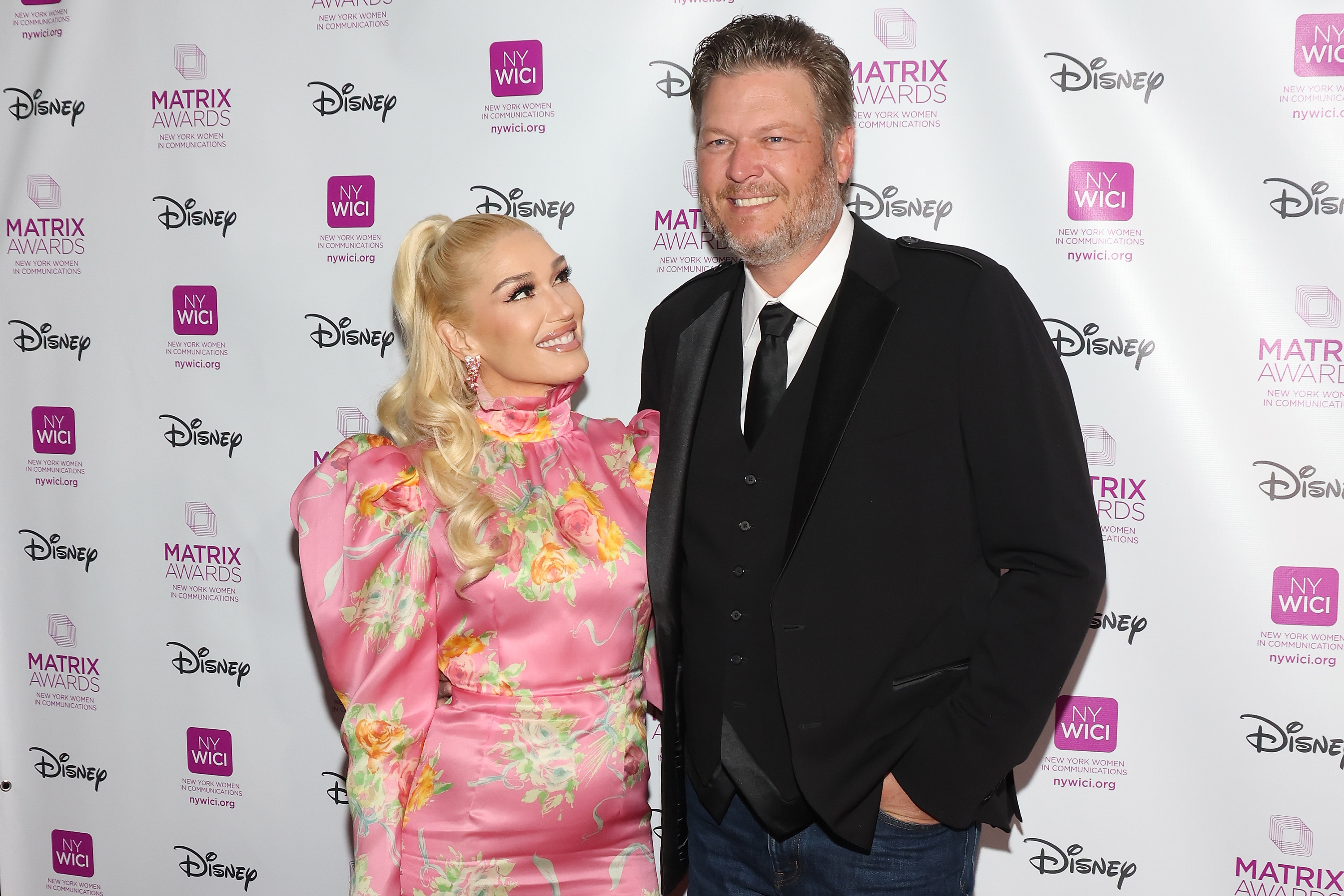 Gwen Stefani and Blake Shelton attend the Matrix Awards at The Ziegfeld Ballroom in New York City on October 26, 2022. | Source: Getty Images