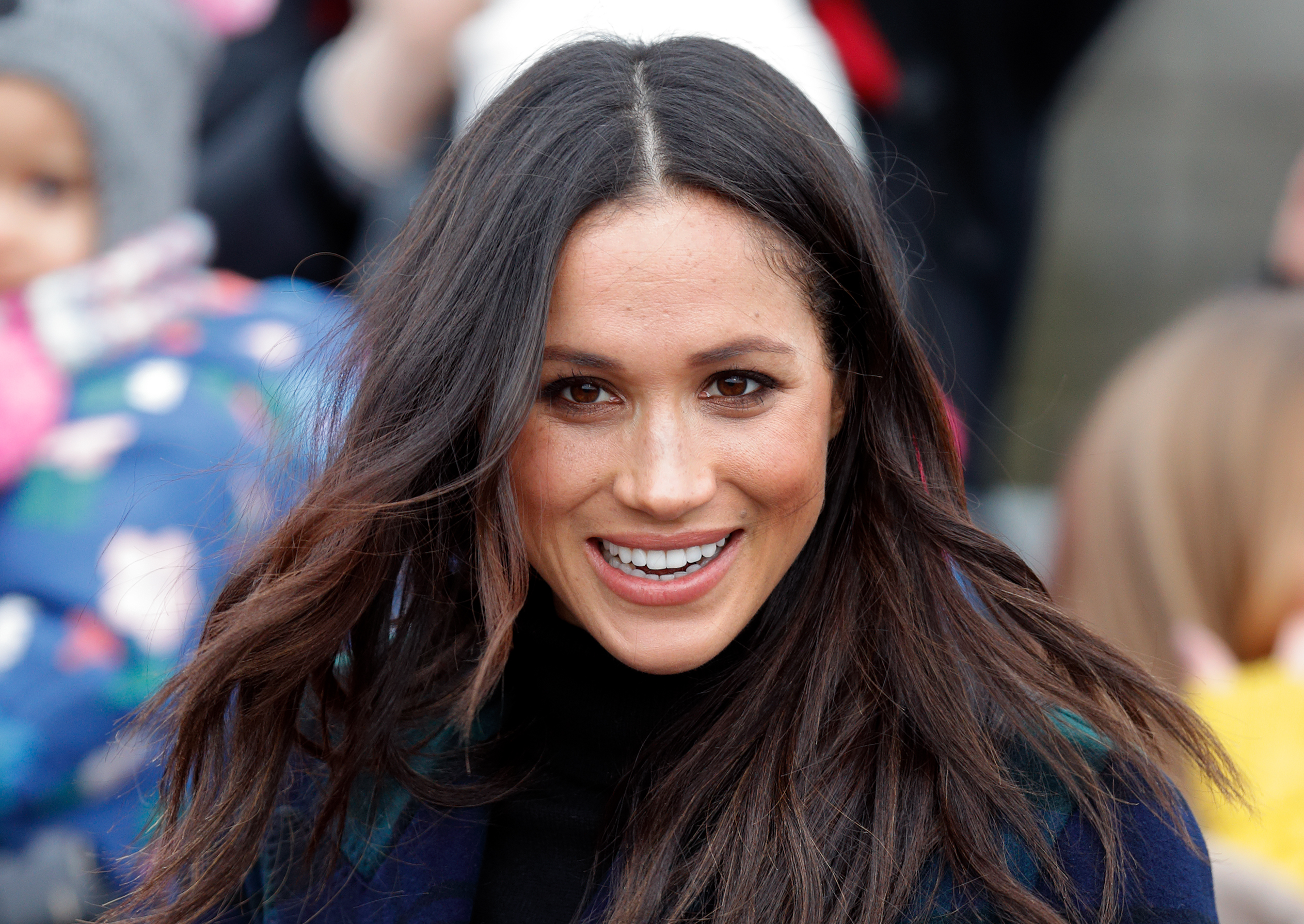 Meghan Markle spotted in Edinburgh, Scotland on February 13, 2018. | Source: Getty Images