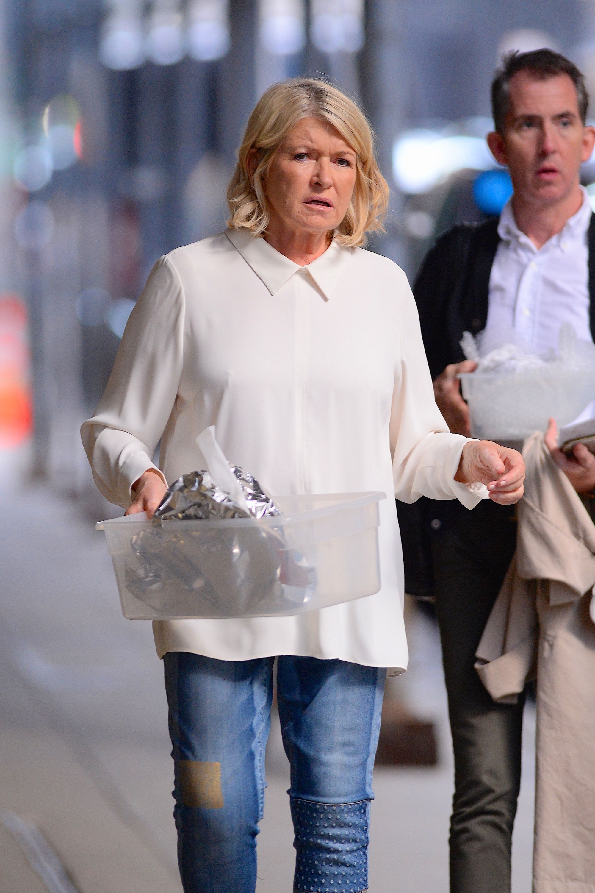 Martha Stewart walking in Manhattan on September 26, 2018 in New York City. | Source: Getty Images