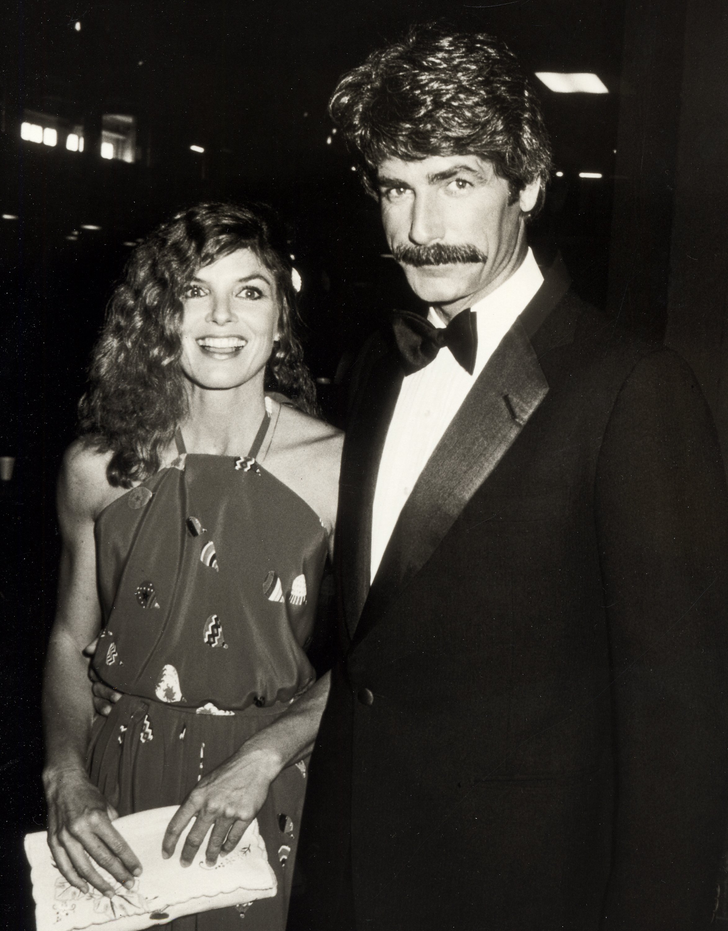 Aktris Katharine Ross ve aktör Sam Elliott, 30 Nisan 1981'de Los Angeles, California'daki Shrine Auditorium'da 16. Yıllık Academy of Country Müzik Ödülleri'ne katılıyor.|  Kaynak: Getty Images