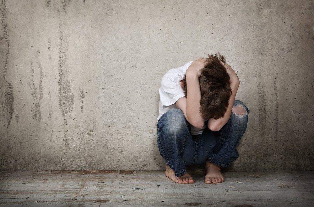 Un enfant terrorisé. l Source : Shutterstock
