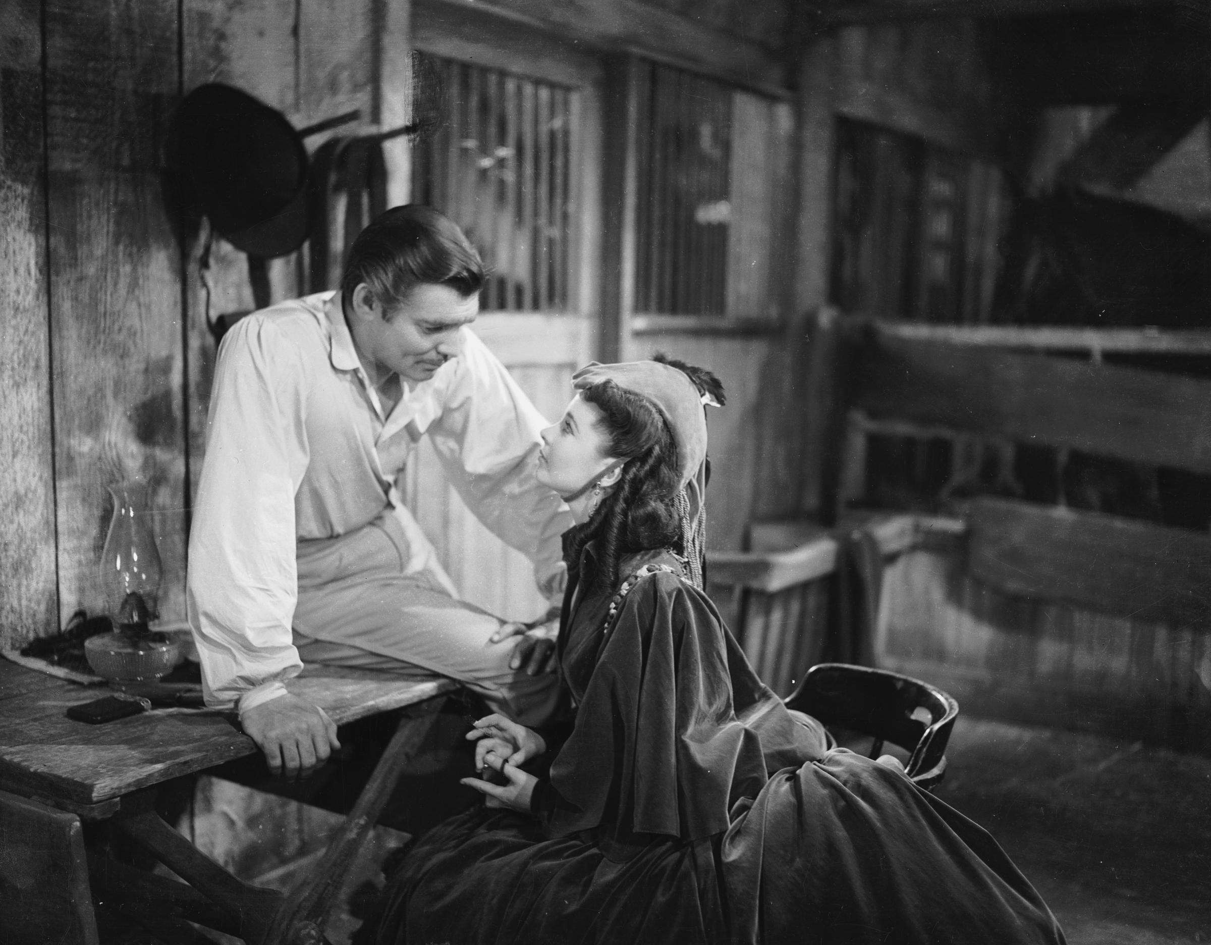 Clark Gable and Vivien Leigh | Source: Getty Images