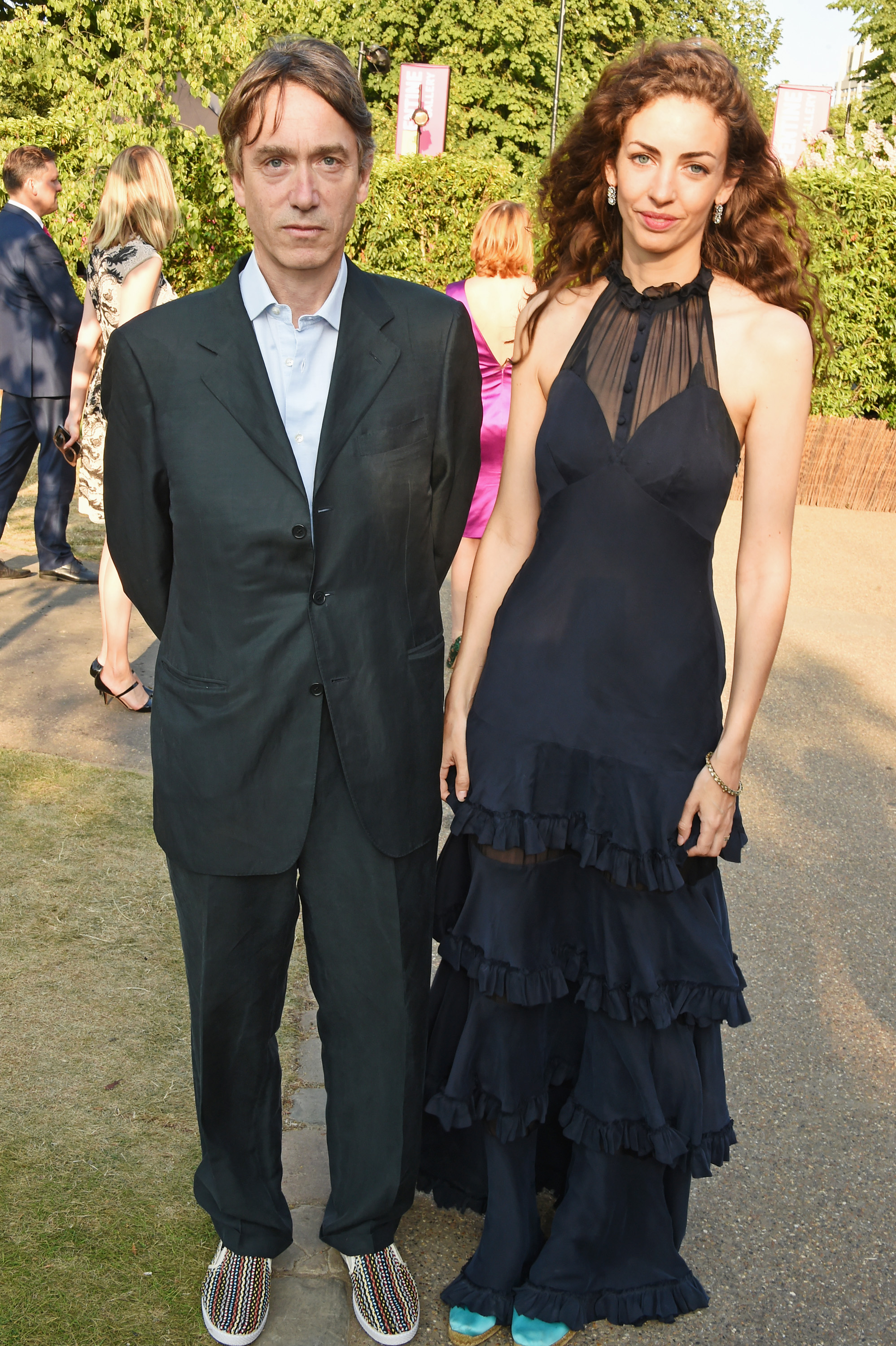 David Rocksavage, the Marquess of Cholmondeley and Lady Rose Hanbury at the The Serpentine Gallery summer party in London, England on July 2, 2015 | Source: Getty Images