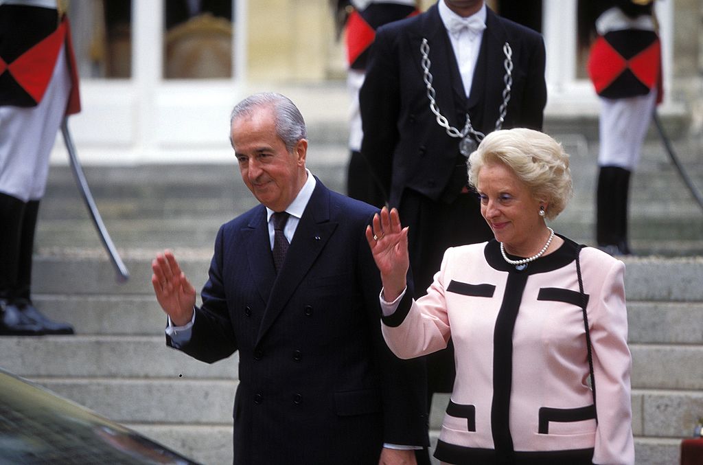 Edouard Balladur positif au covid découvrez sa femme MarieJosèphe