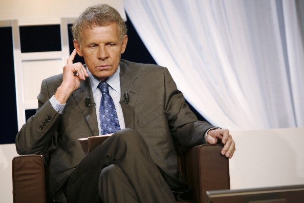 Patrick Poivre d'Arvor (PPDA) à Paris, France, le 24 février 2009. |Photo : Getty Images