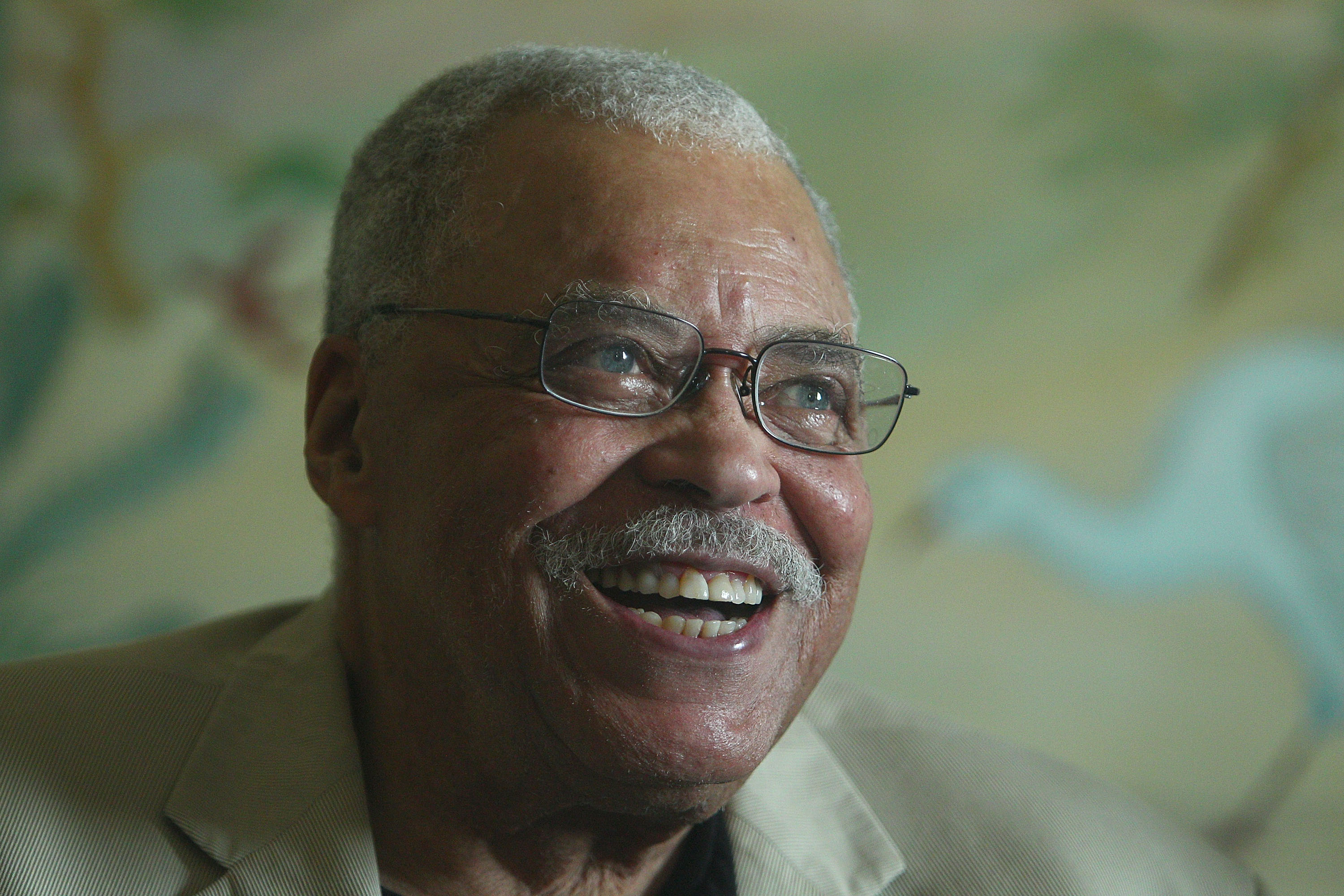 James Earl Jones poses for a photo during a 