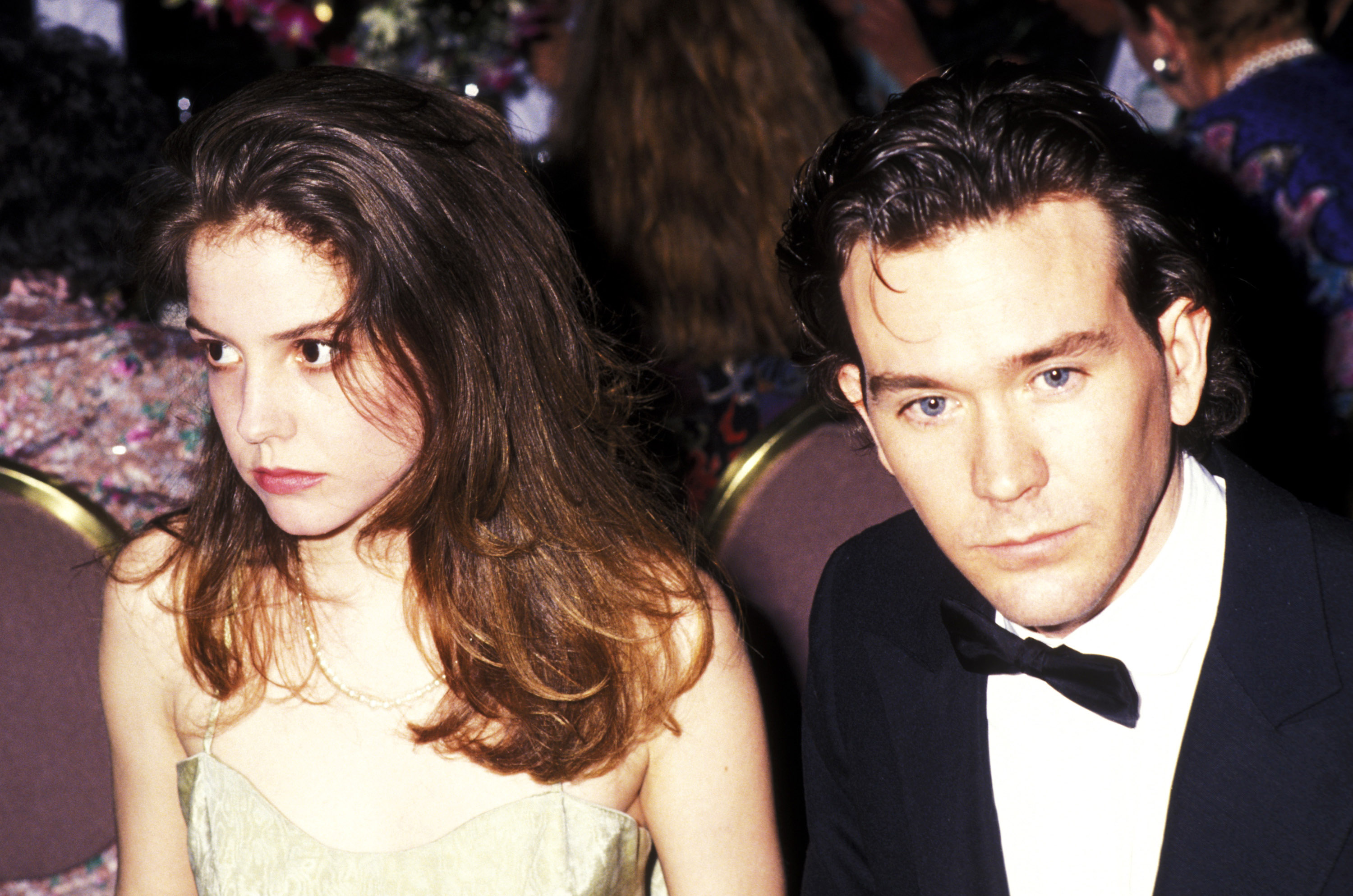 Mary Louise Parker and Timothy Hutton at the 43rd Annual Writers Guild of America Awards in 1991, in Beverly Hills, California, United States. | Source: Getty Images